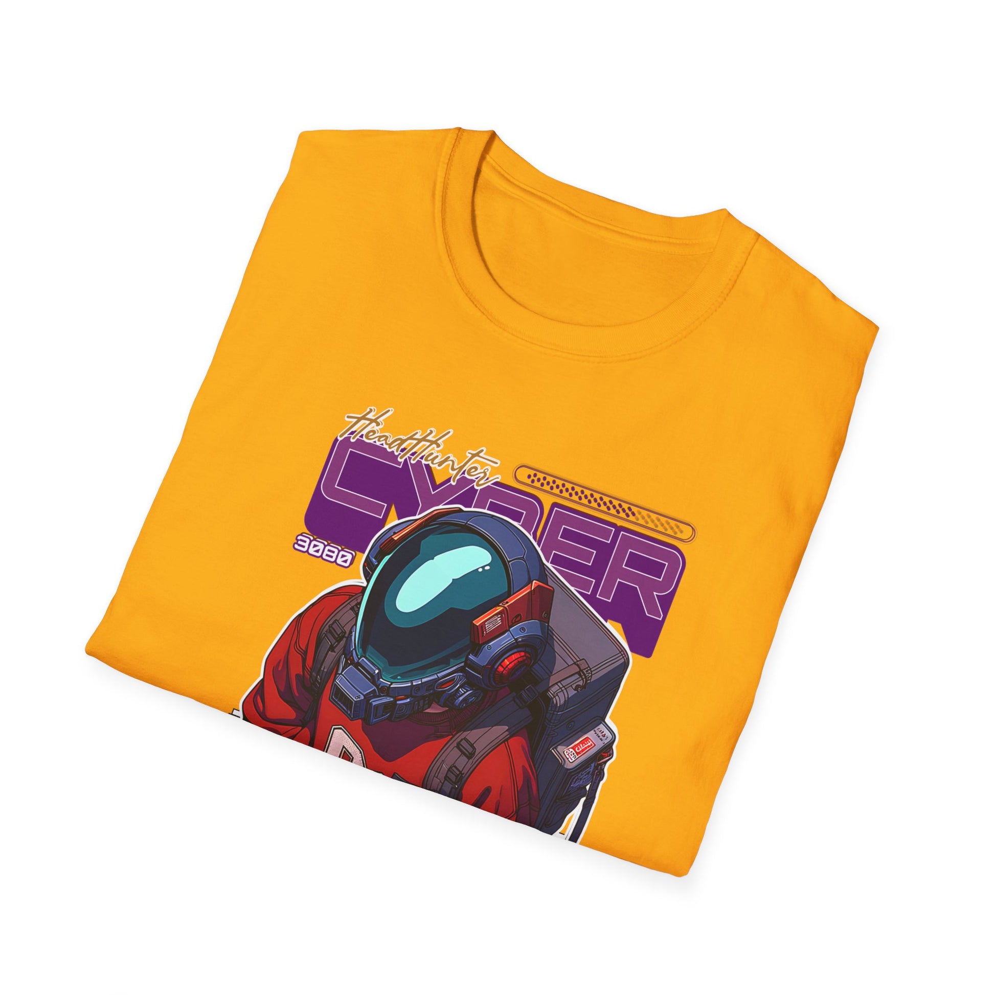 Cyber Astronaut Graphic T-Shirt — Futuristic Streetwear Tee