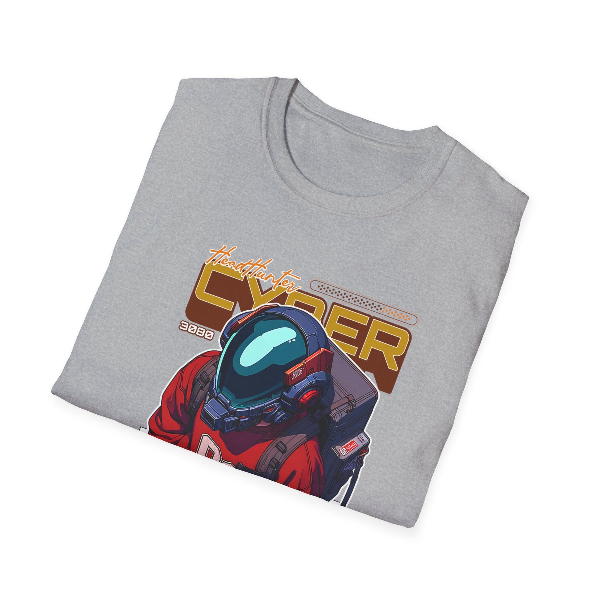 Cyber Astronaut Graphic T-Shirt — Futuristic Streetwear Tee