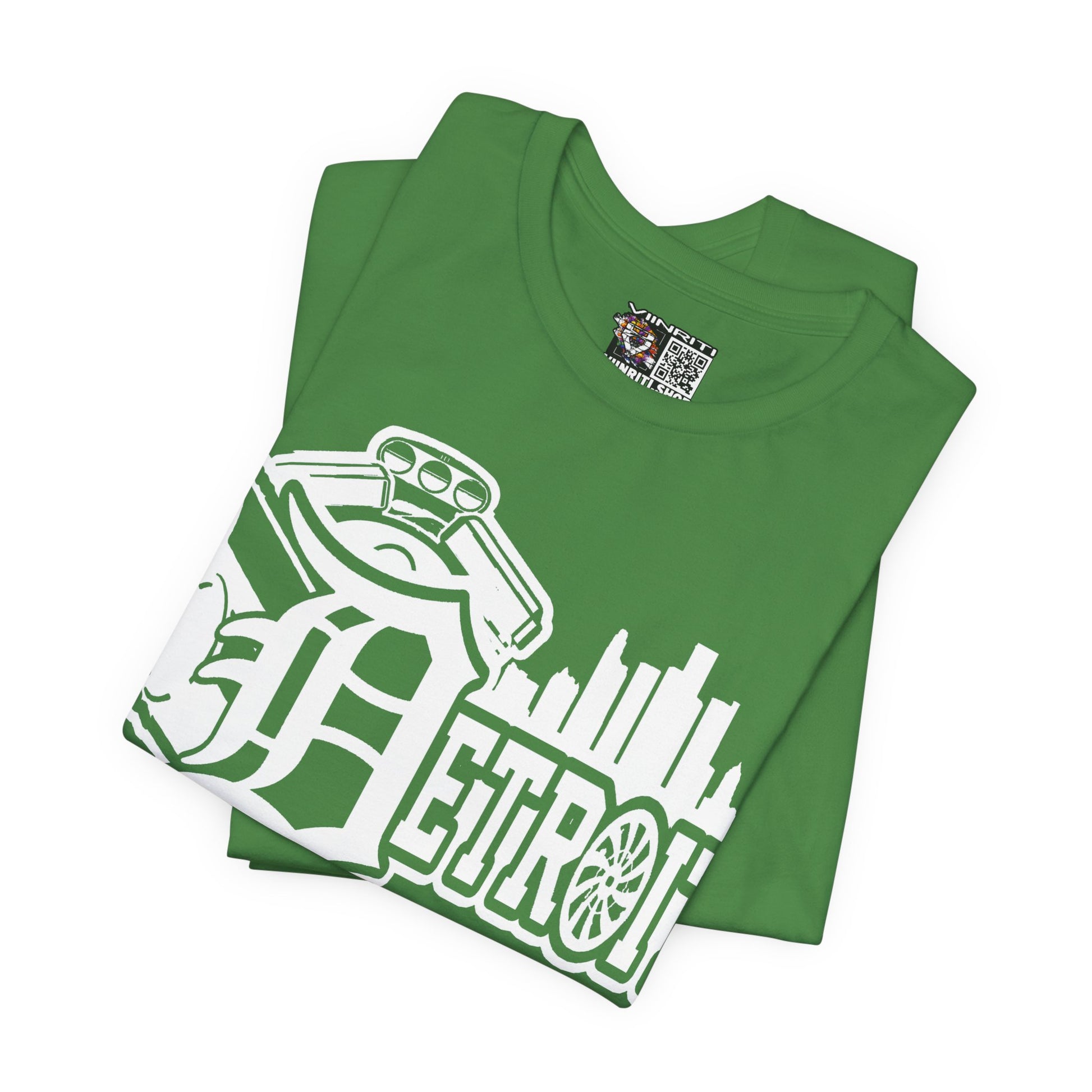Detroit Skyline Tee — Vintage Motor City Logo T-Shirt