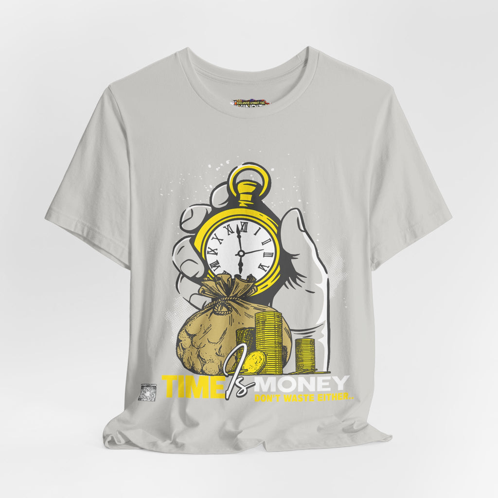 TIME IS MONEY Unisex Jersey Short Sleeve Tee