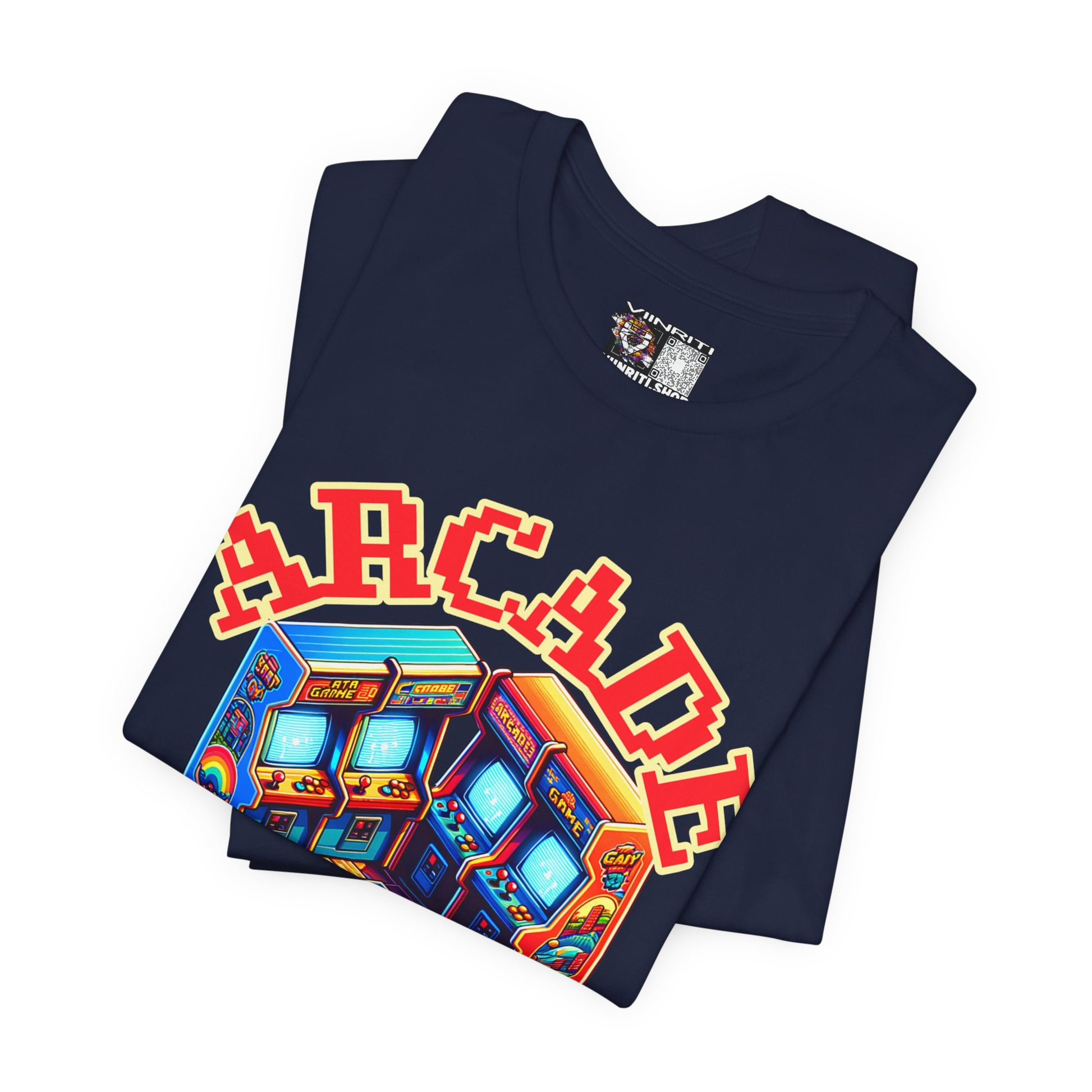 Arcade Game Time Tee — Retro Pixel Arcade Gaming T-Shirt