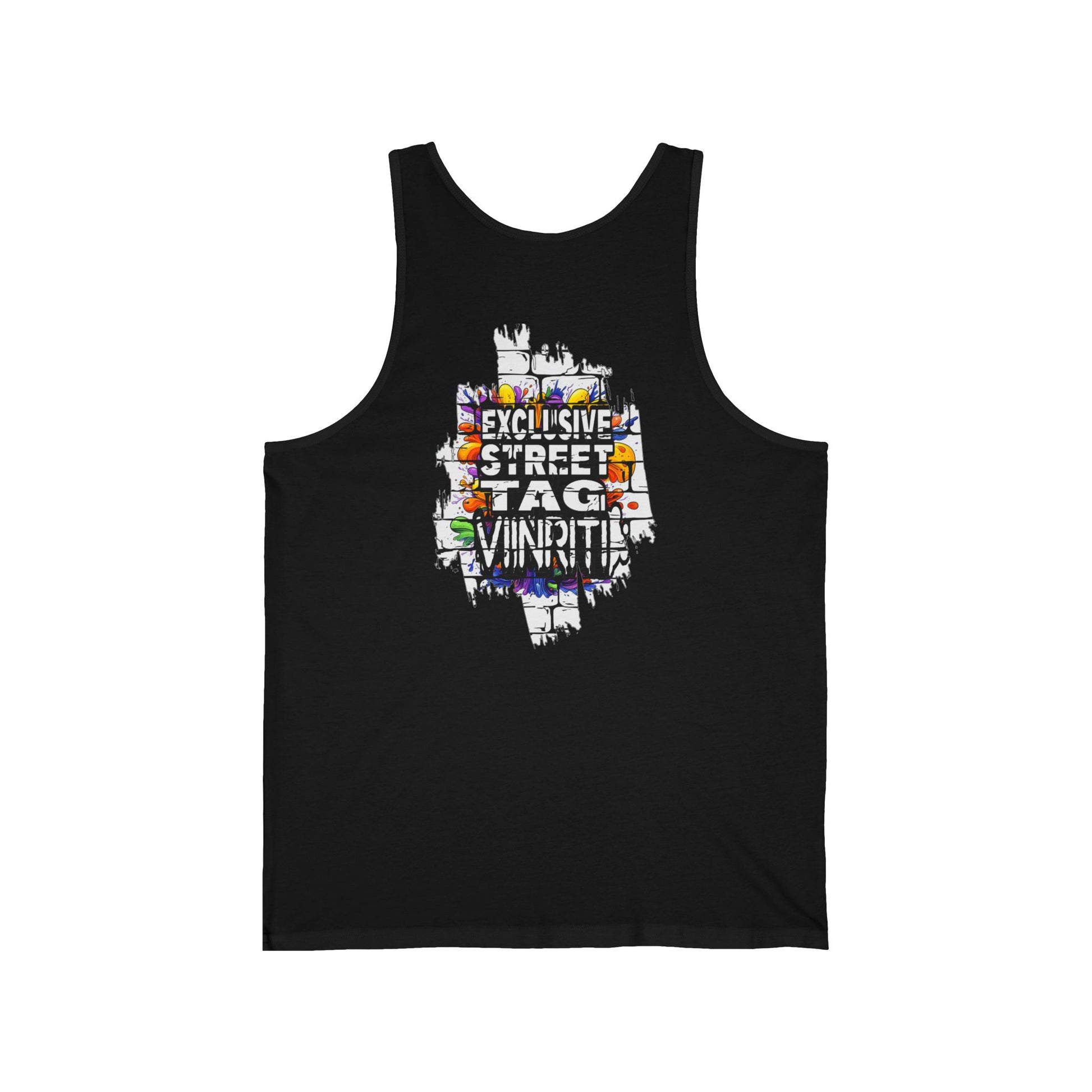 """" Viinriti Street Tag Vividity Tank Top — Graffiti Urban Art Sleeveless Tee
