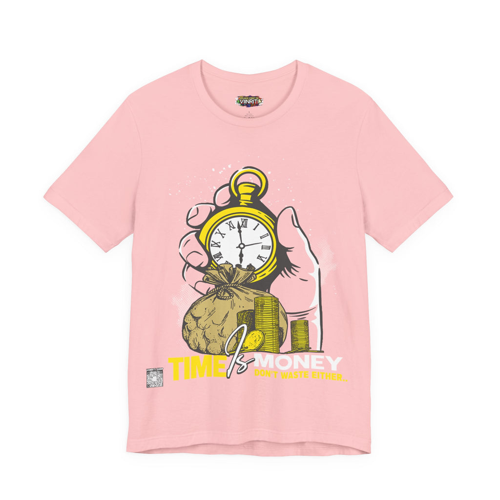 TIME IS MONEY Unisex Jersey Short Sleeve Tee