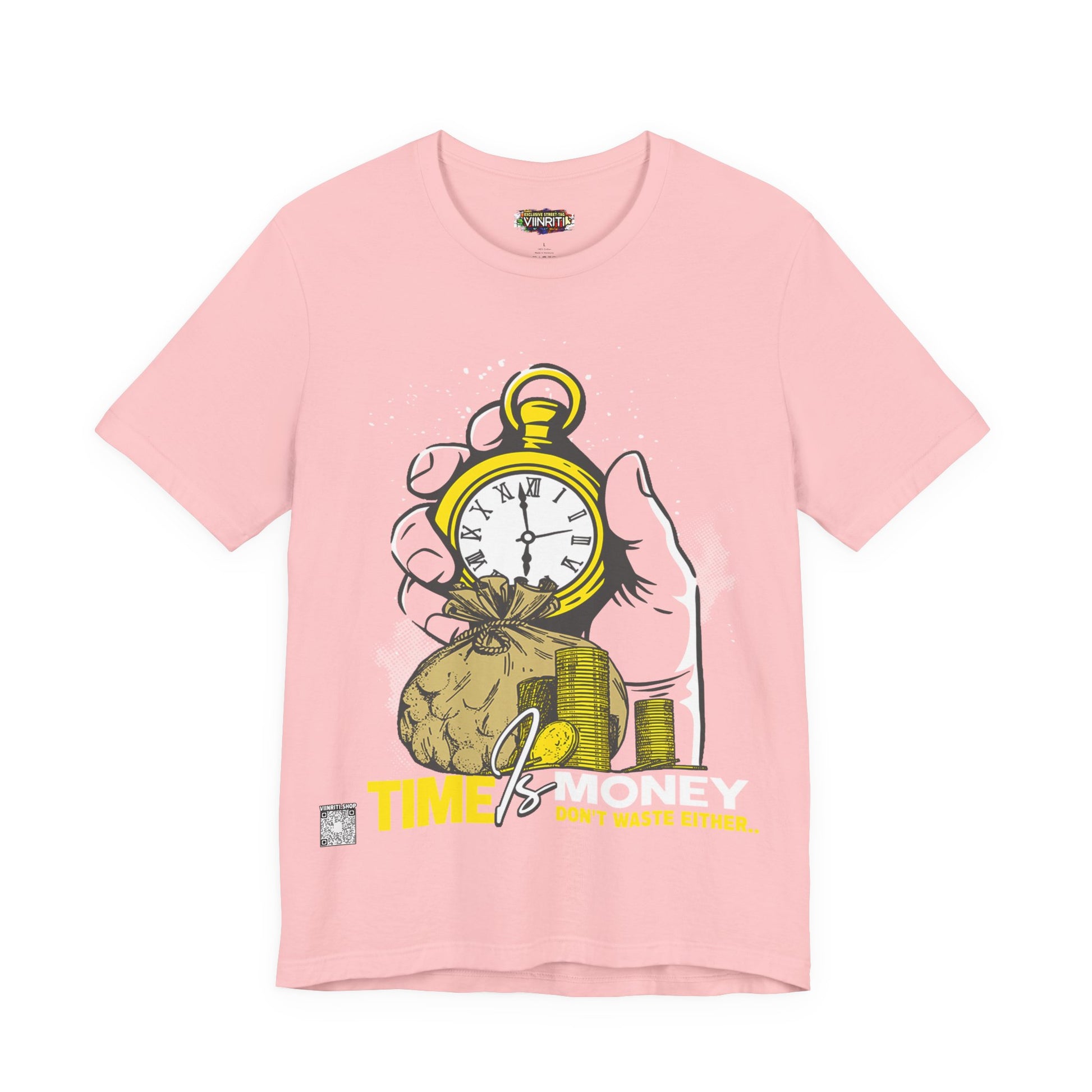 TIME IS MONEY Unisex Jersey Short Sleeve Tee
