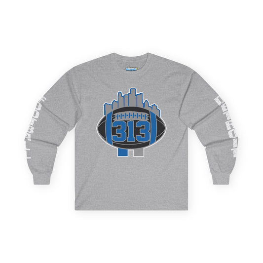 313 Foot ball new Lion color Long Sleeve Tee