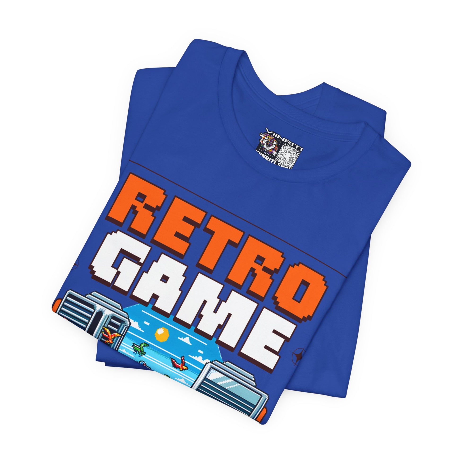 Retro Game T‑Shirt — 8‑Bit Arcade Scene Tee