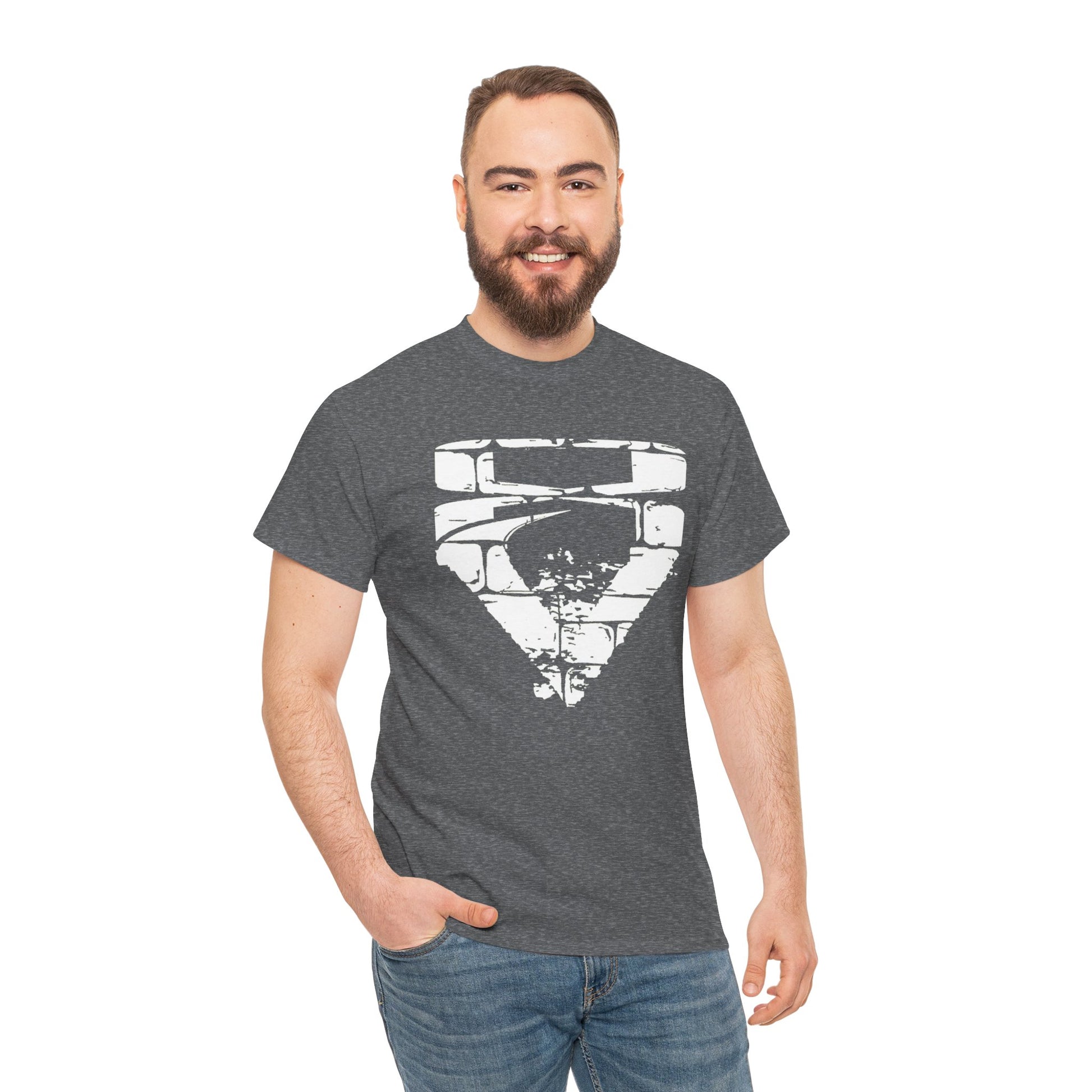 """"VIINRITI Snake Head Graphic Tee — Fierce Black Snake Illustration T-Shirt
