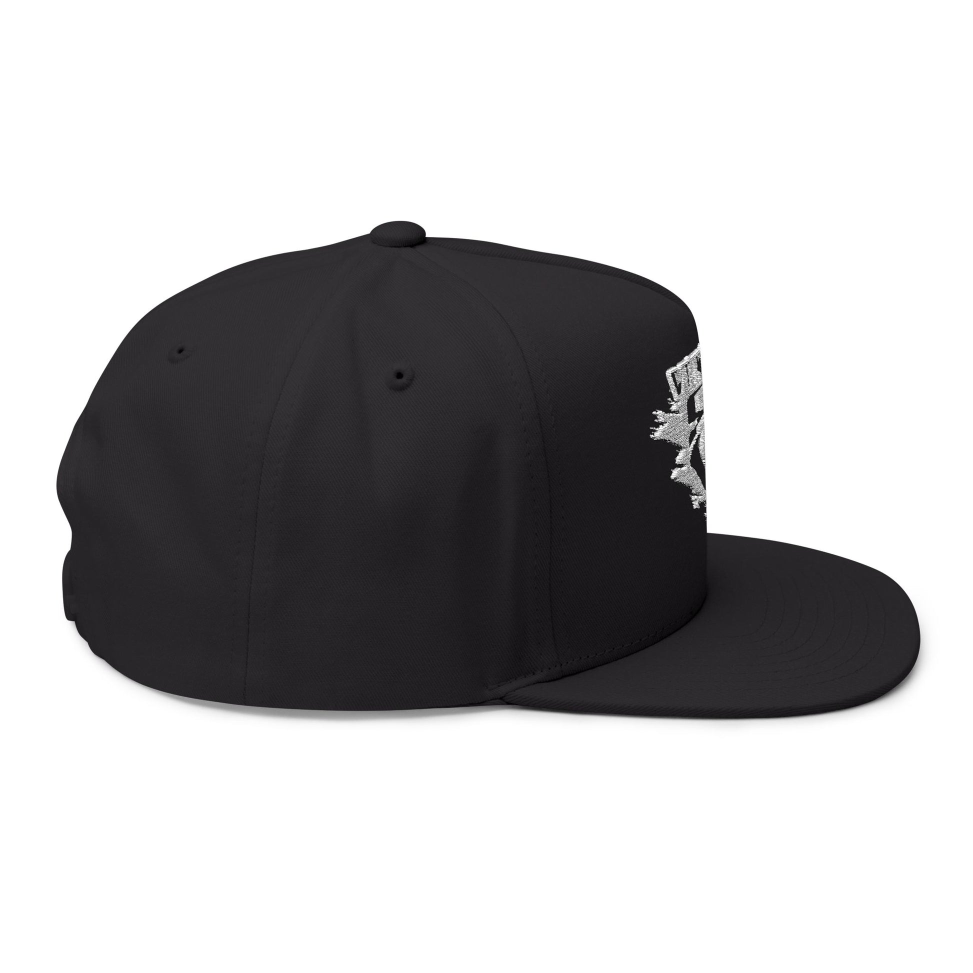 VIINRITI Embroidered Nevada Outline Flat Bill Cap – Distressed State Logo Snapback