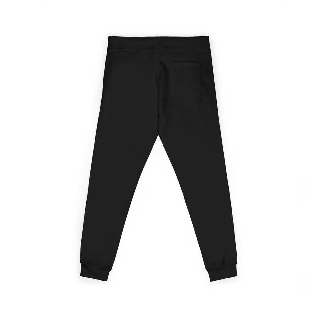 Viinriti Embroidered l Sweatpants — Cozy White Fleece Joggers