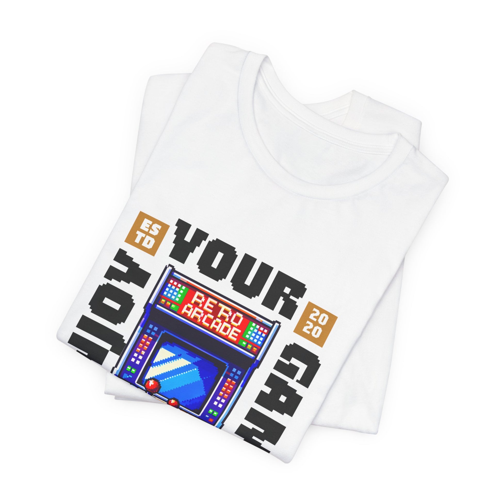 """"''Retro Arcade T-Shirt — Enjoy Your Game Vintage Gaming Tee
