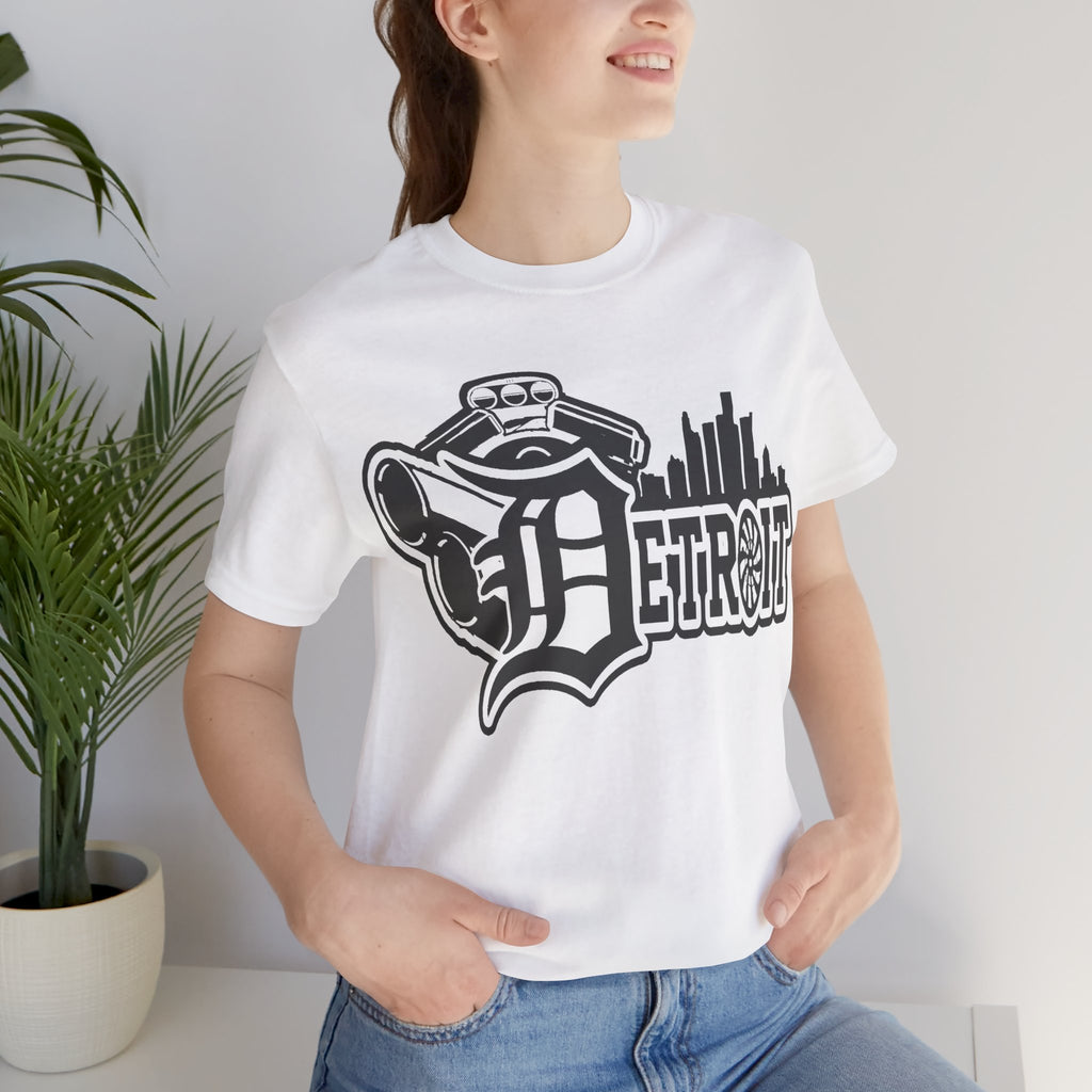 Detroit Skyline Tee — Vintage Motor City Logo T-Shirt
