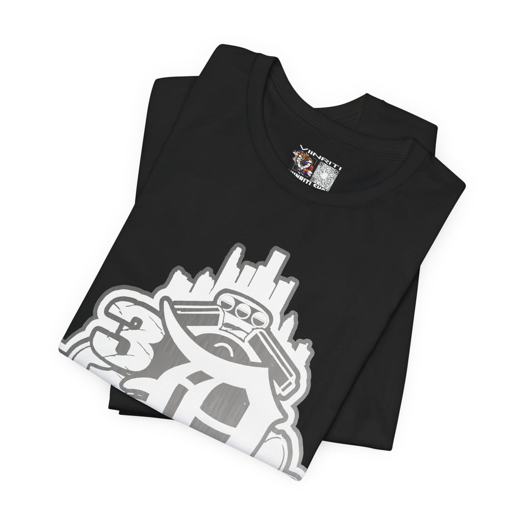 Detroit Vintage Logo T-Shirt — D City Skyline Emblem