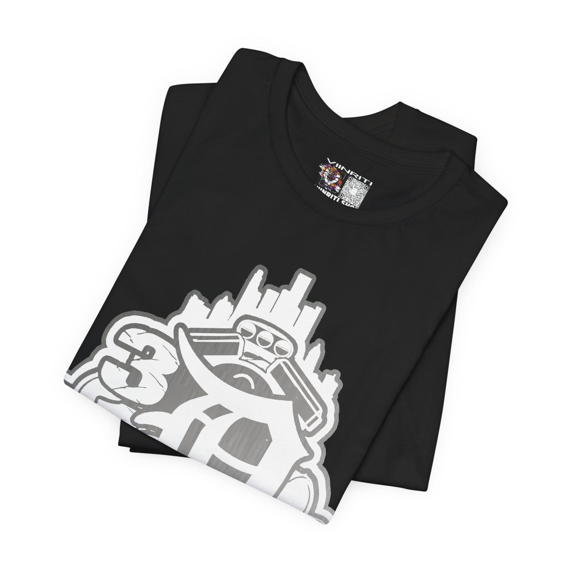 Detroit Vintage Logo T-Shirt — D City Skyline Emblem