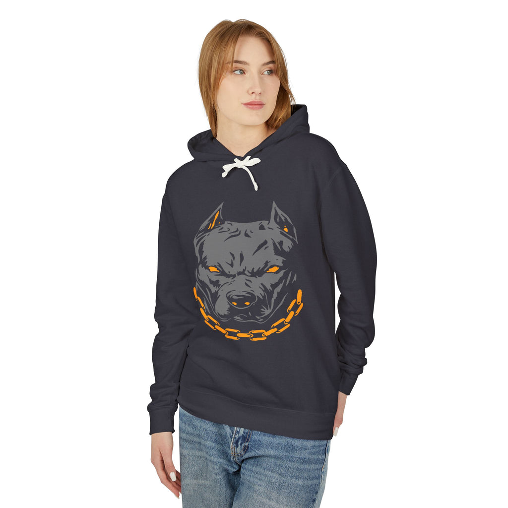 Pitbull Hoodie, Lightweight Animal Sweatshirt, Perfect for Dog Lovers, Outdoor Wear, Casual Style, Gift for Pet Owners