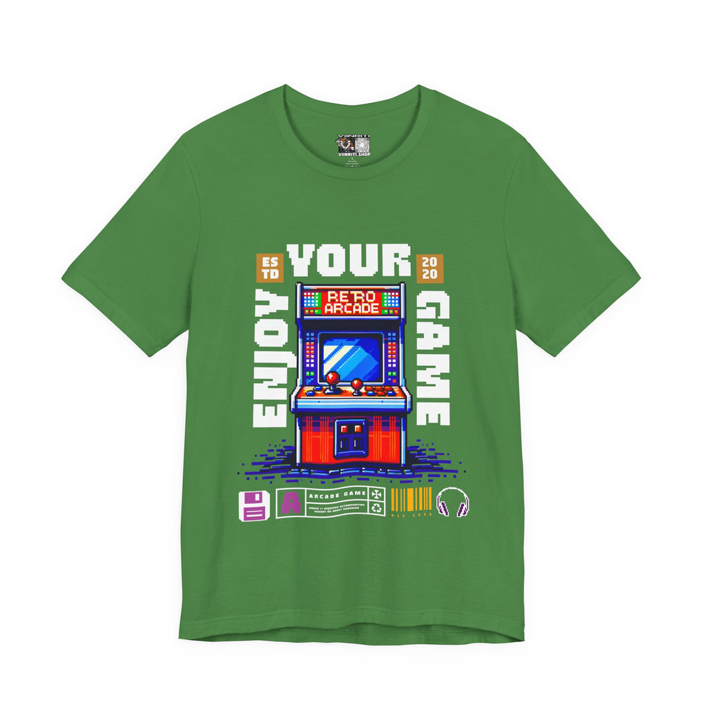 """"''Retro Arcade T-Shirt — Enjoy Your Game Vintage Gaming Tee