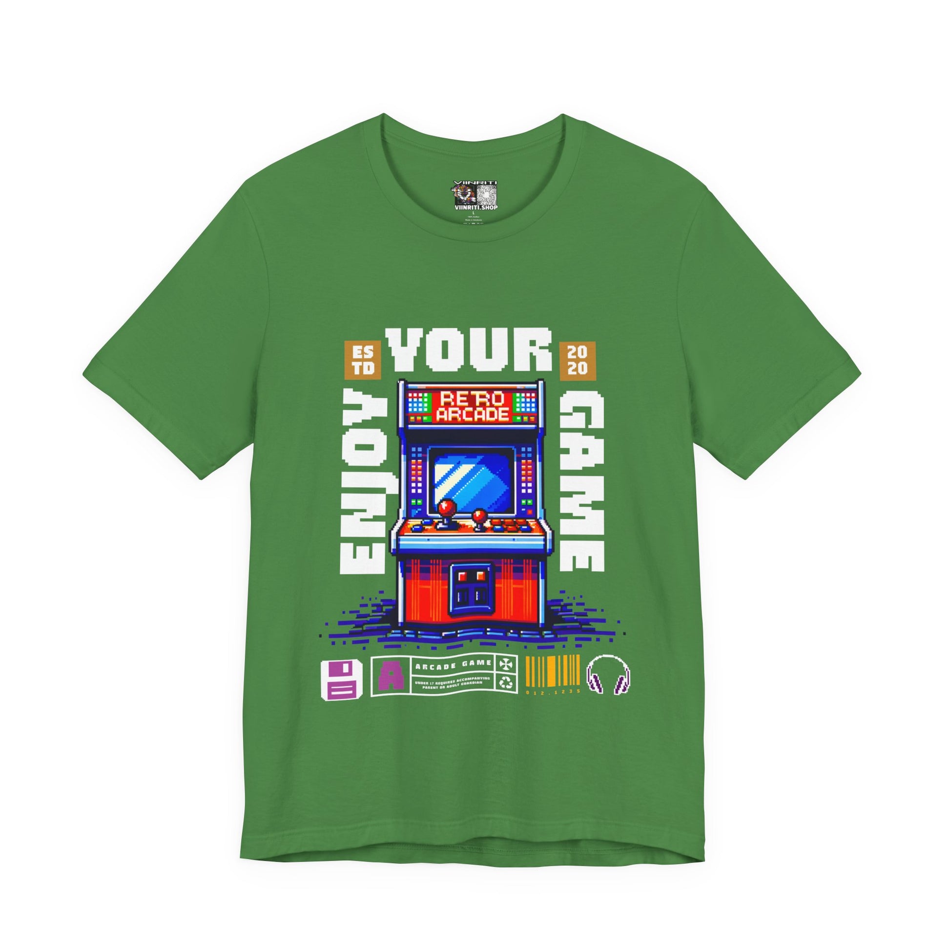 """"''Retro Arcade T-Shirt — Enjoy Your Game Vintage Gaming Tee