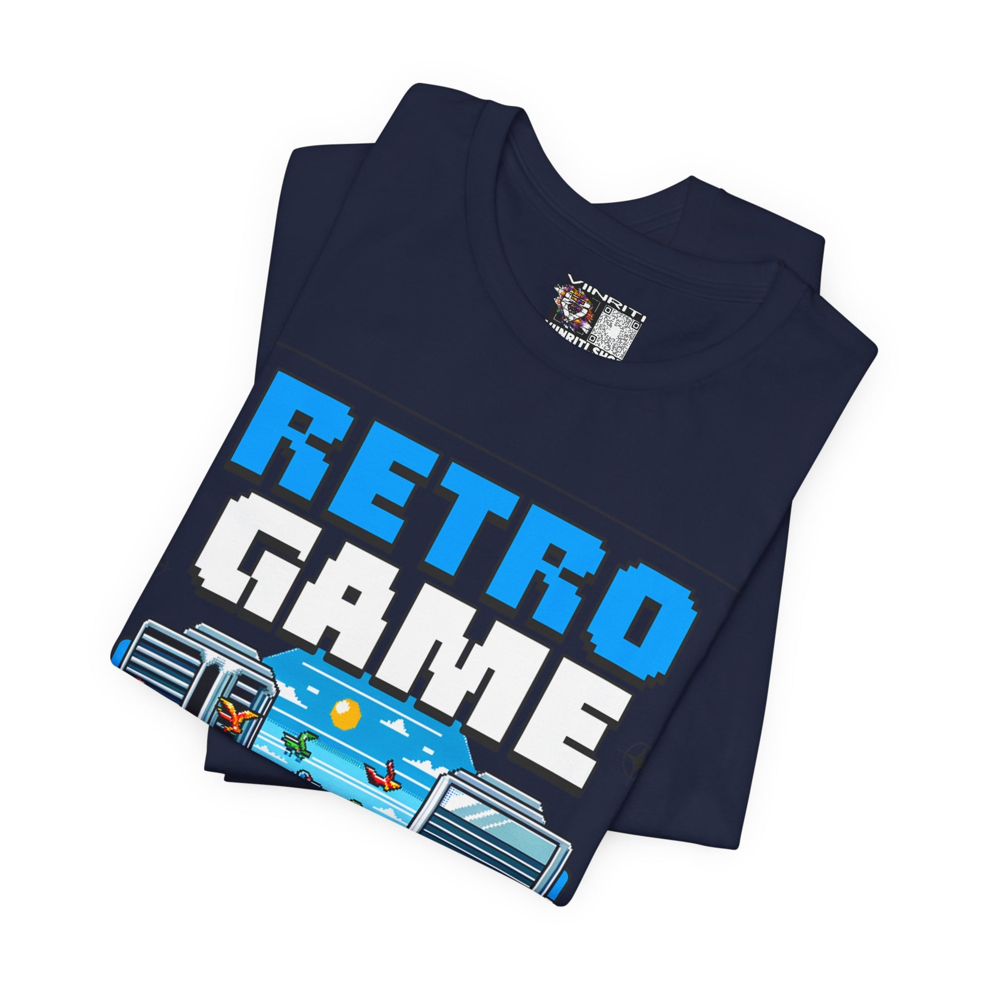 Retro Game T‑Shirt — 8‑Bit Arcade Scene Tee
