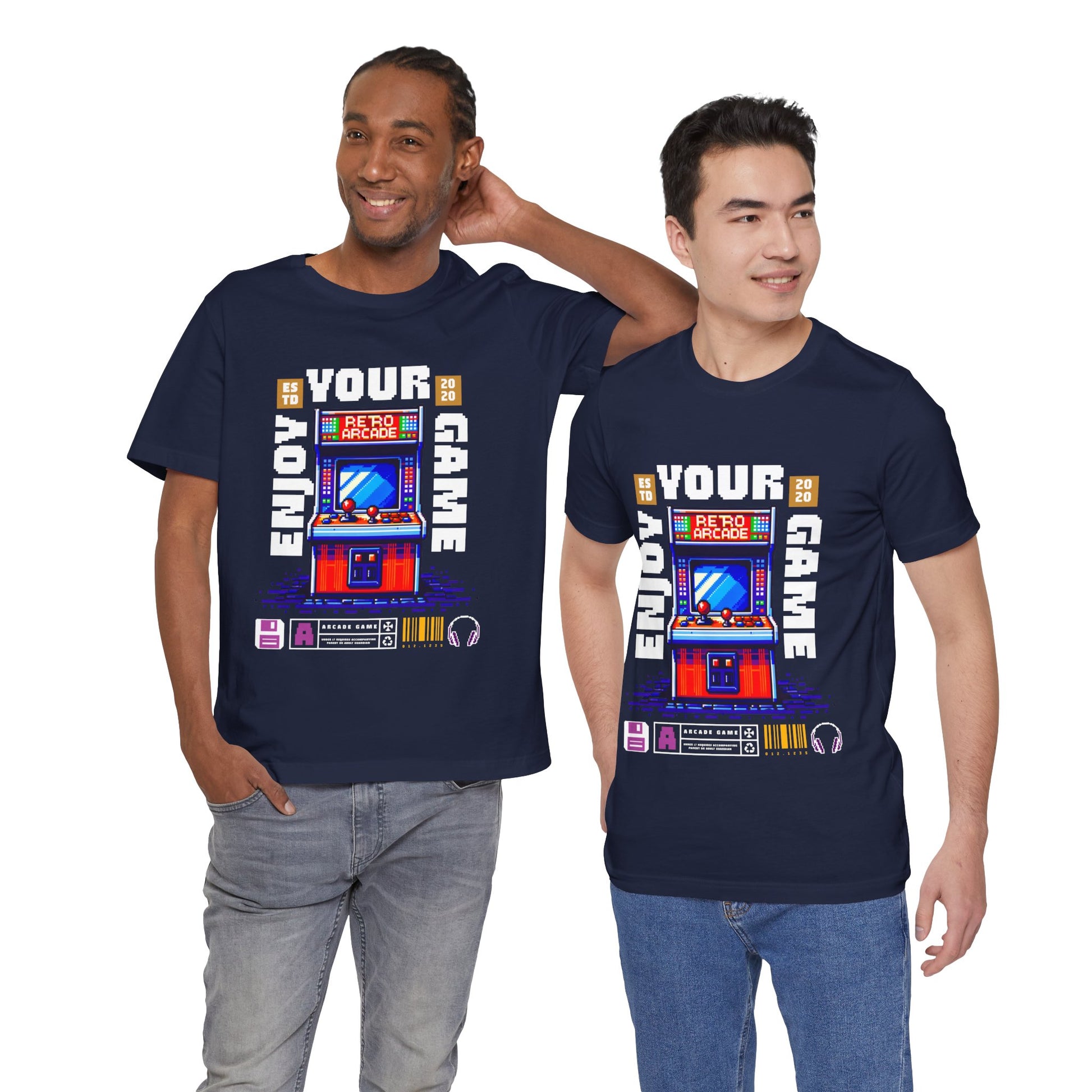 """"''Retro Arcade T-Shirt — Enjoy Your Game Vintage Gaming Tee