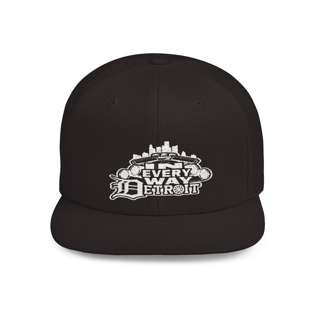 In every way detroit detroit Flat Bill Snapback