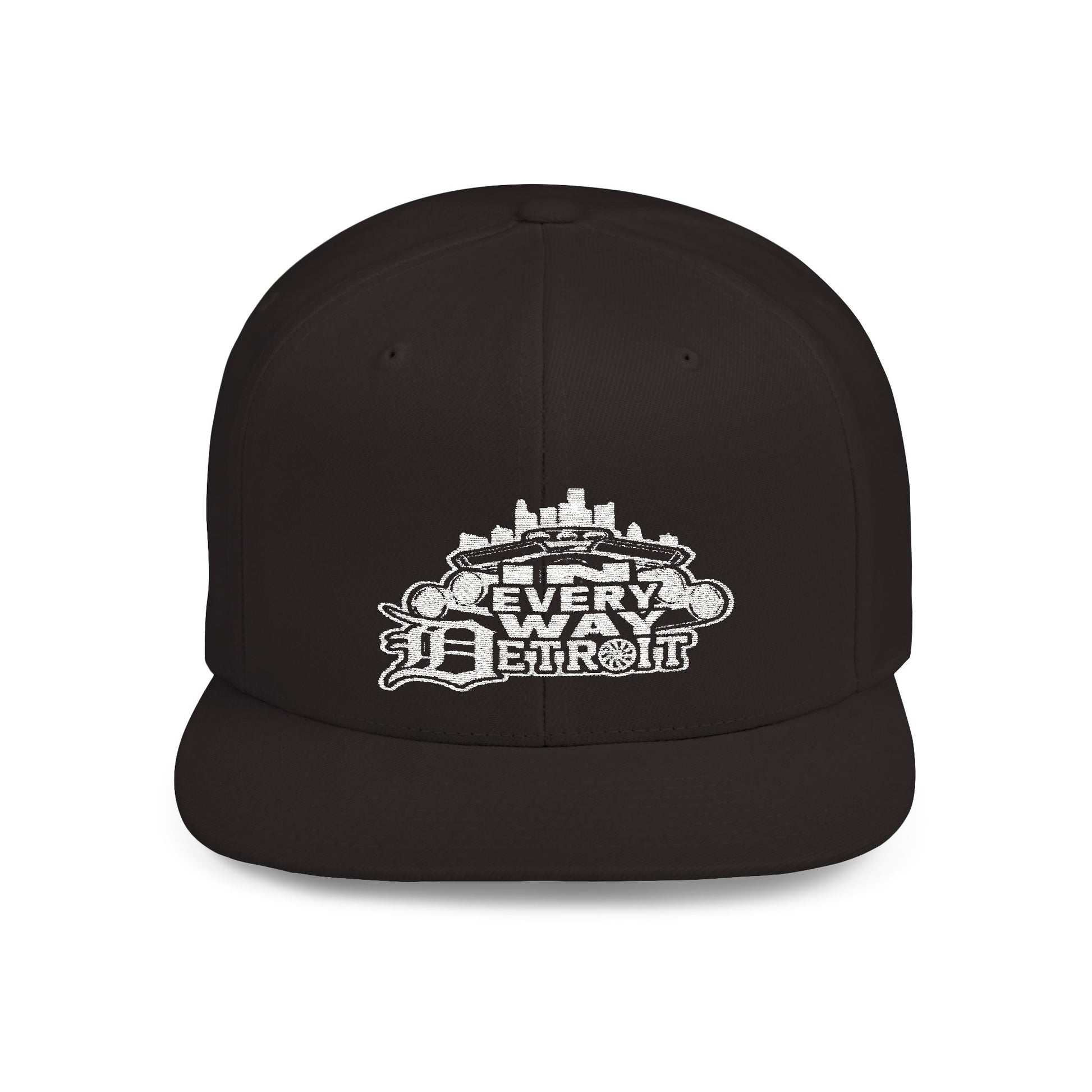 In every way detroit detroit Flat Bill Snapback