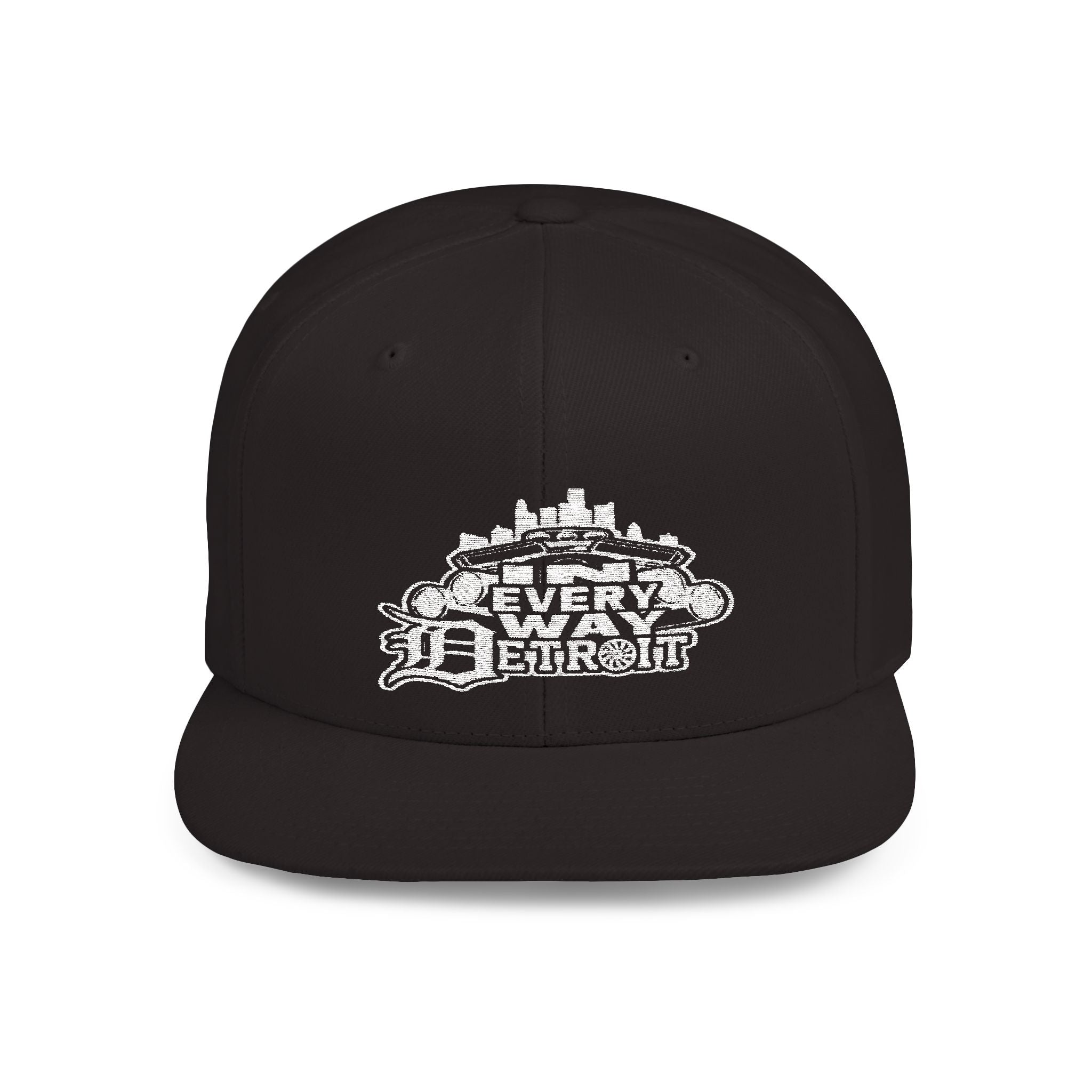 In every way detroit detroit Flat Bill Snapback