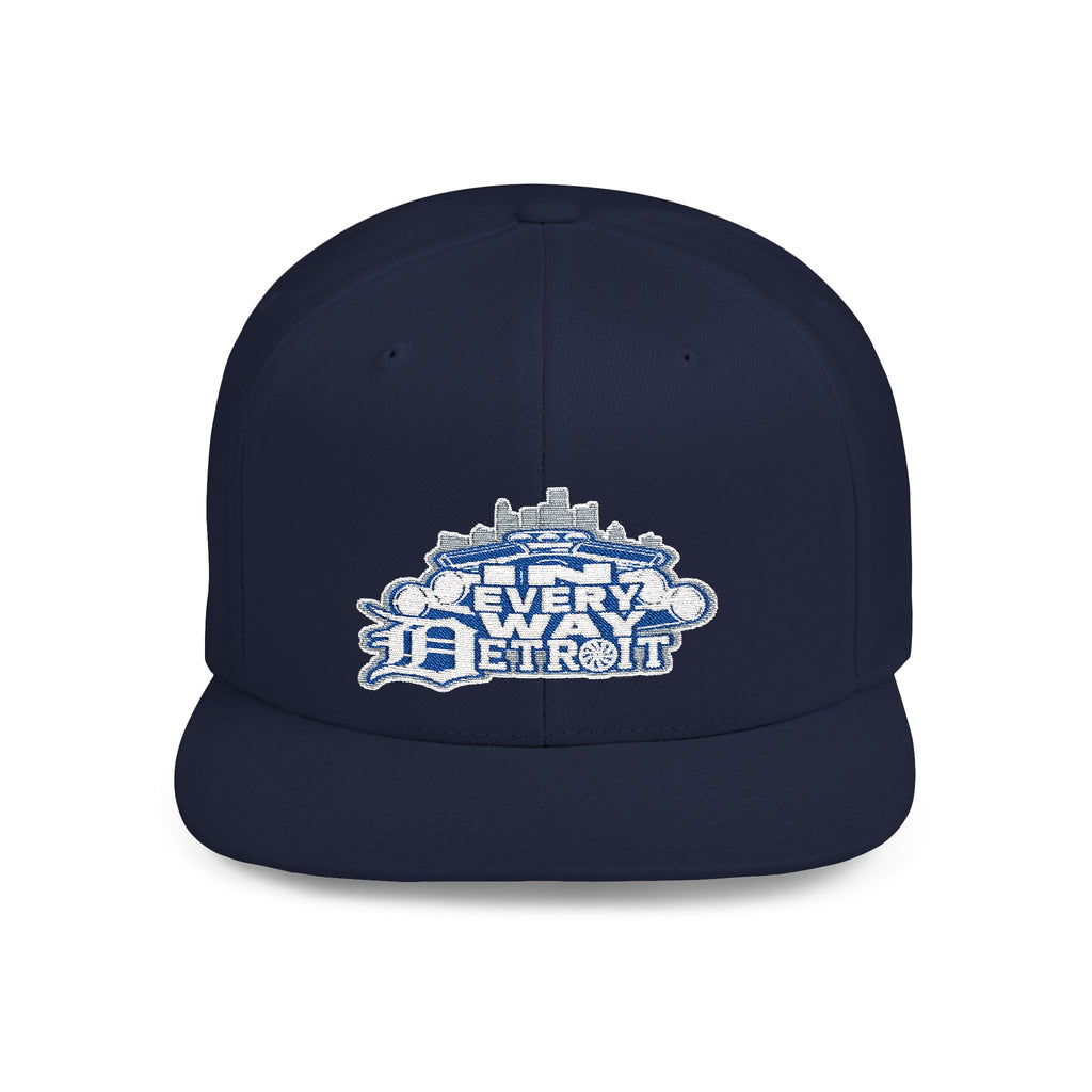 IN EVERY WAY DETROIT Flat Bill Snapback