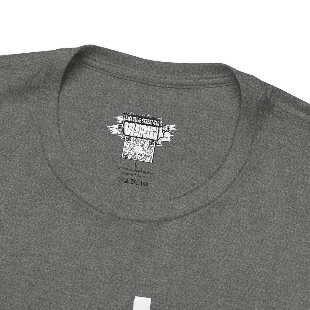 Detroit D Monochrome Tee — City Skyline & Motor Graphic T-Shirt