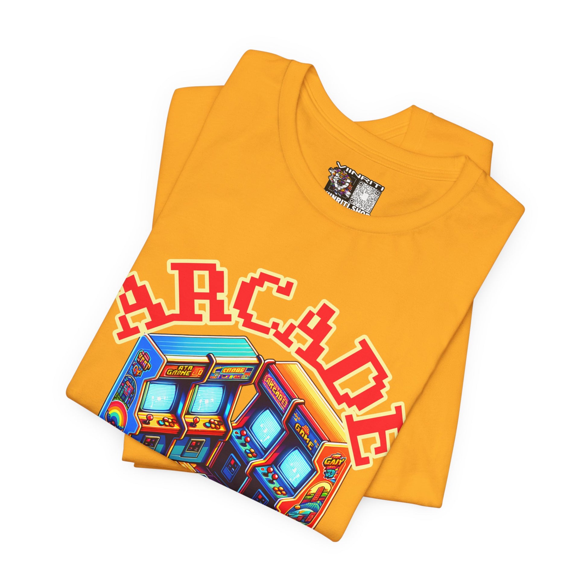 Arcade Game Time Tee — Retro Pixel Arcade Gaming T-Shirt