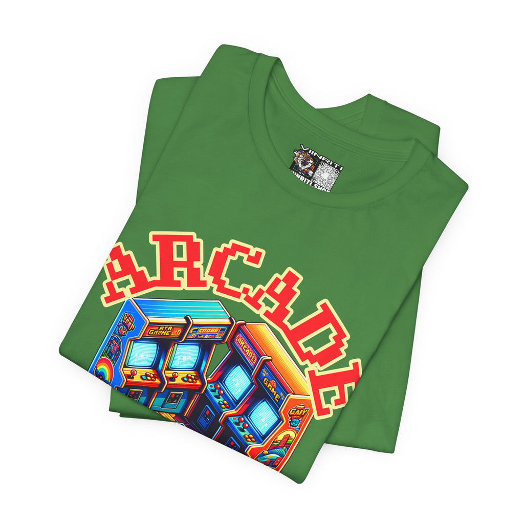 Arcade Game Time Tee — Retro Pixel Arcade Gaming T-Shirt