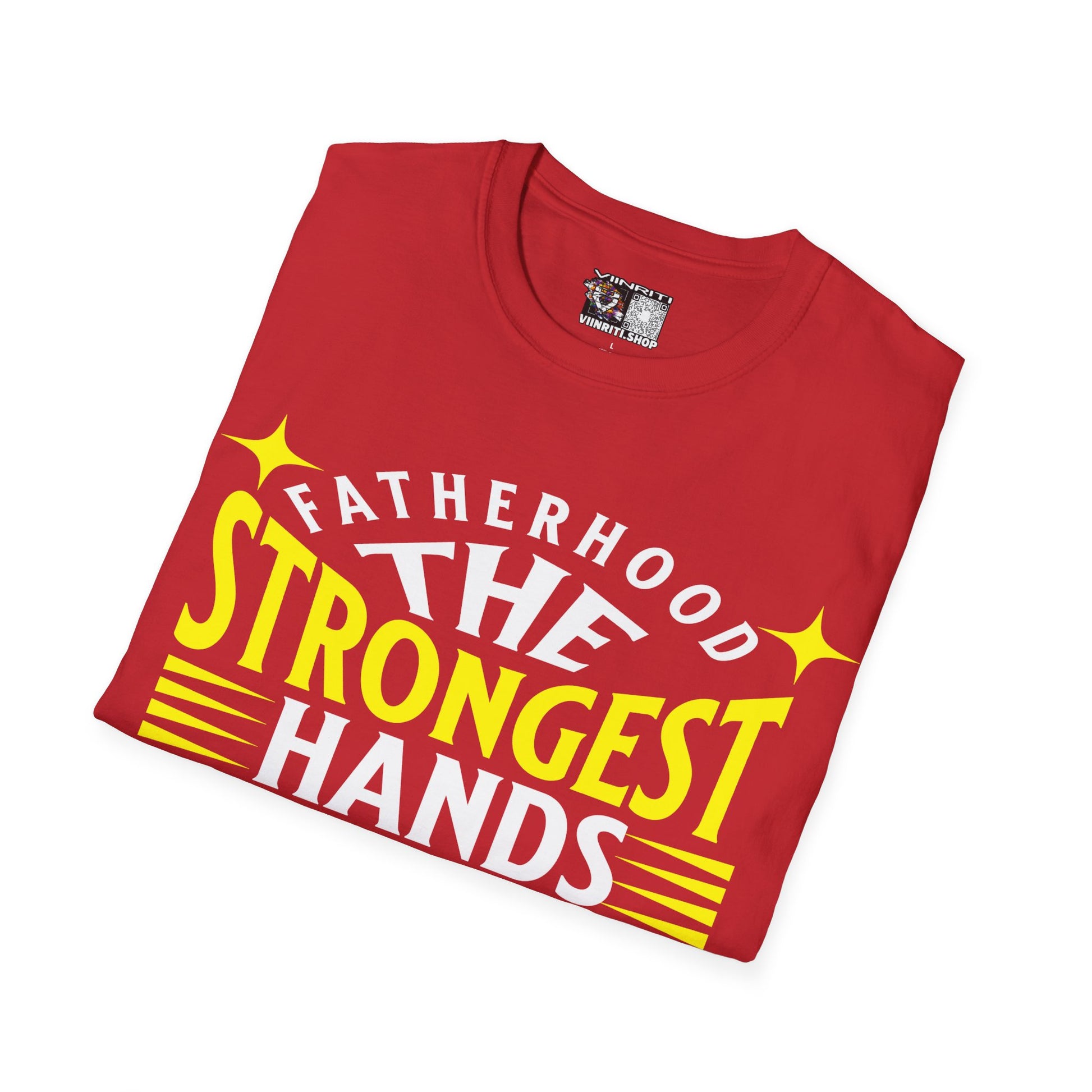 Fatherhood T-Shirt, Softstyle Tee for Dads, Gifts for Father's Day, Casual Wear, Unique Men’s Apparel, Family Celebration Top