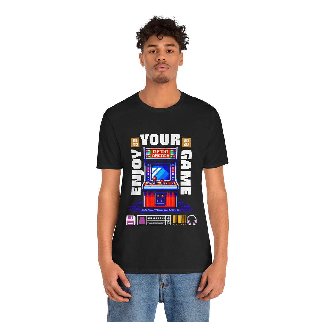 """"''Retro Arcade T-Shirt — Enjoy Your Game Vintage Gaming Tee