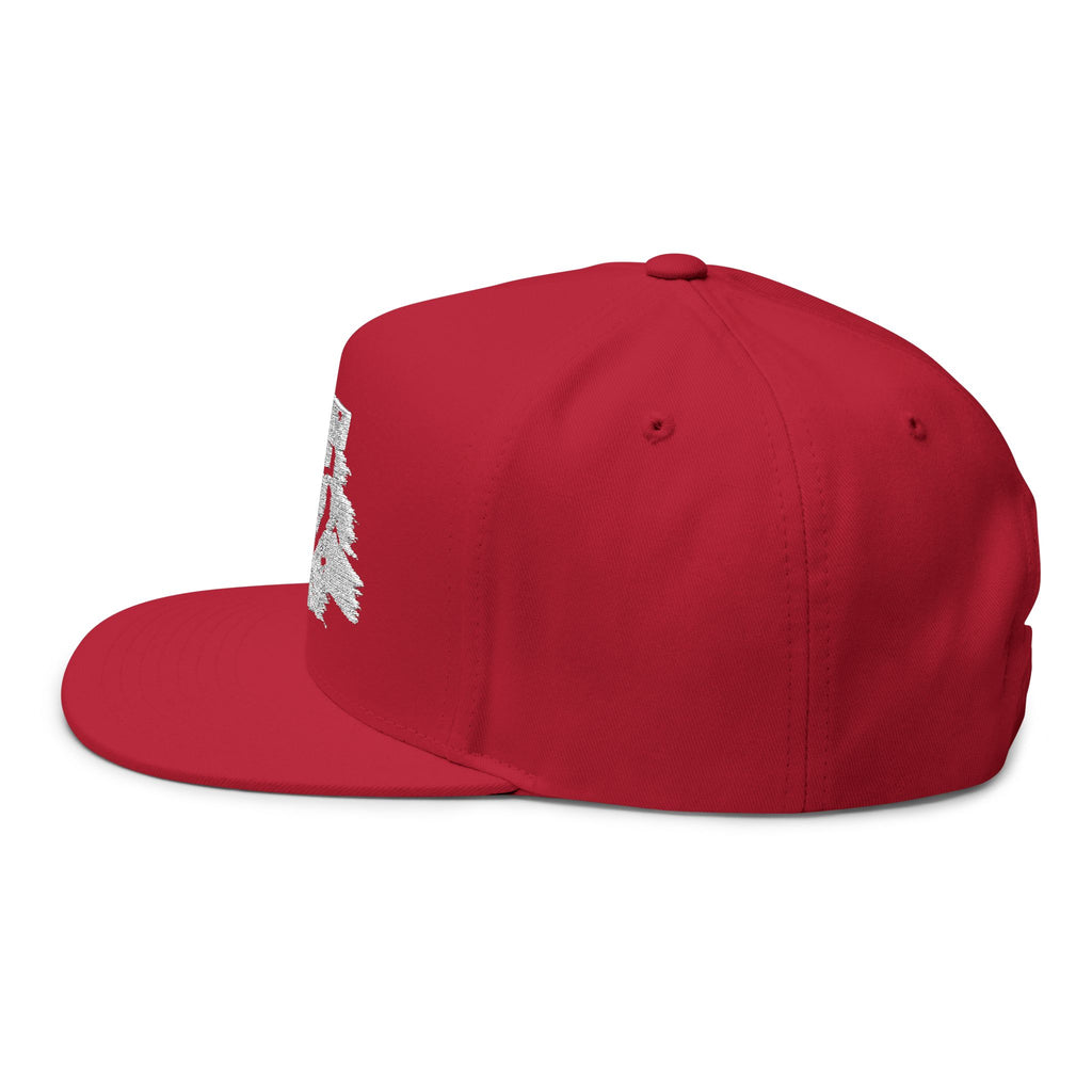 VIINRITI Embroidered Nevada Outline Flat Bill Cap – Distressed State Logo Snapback
