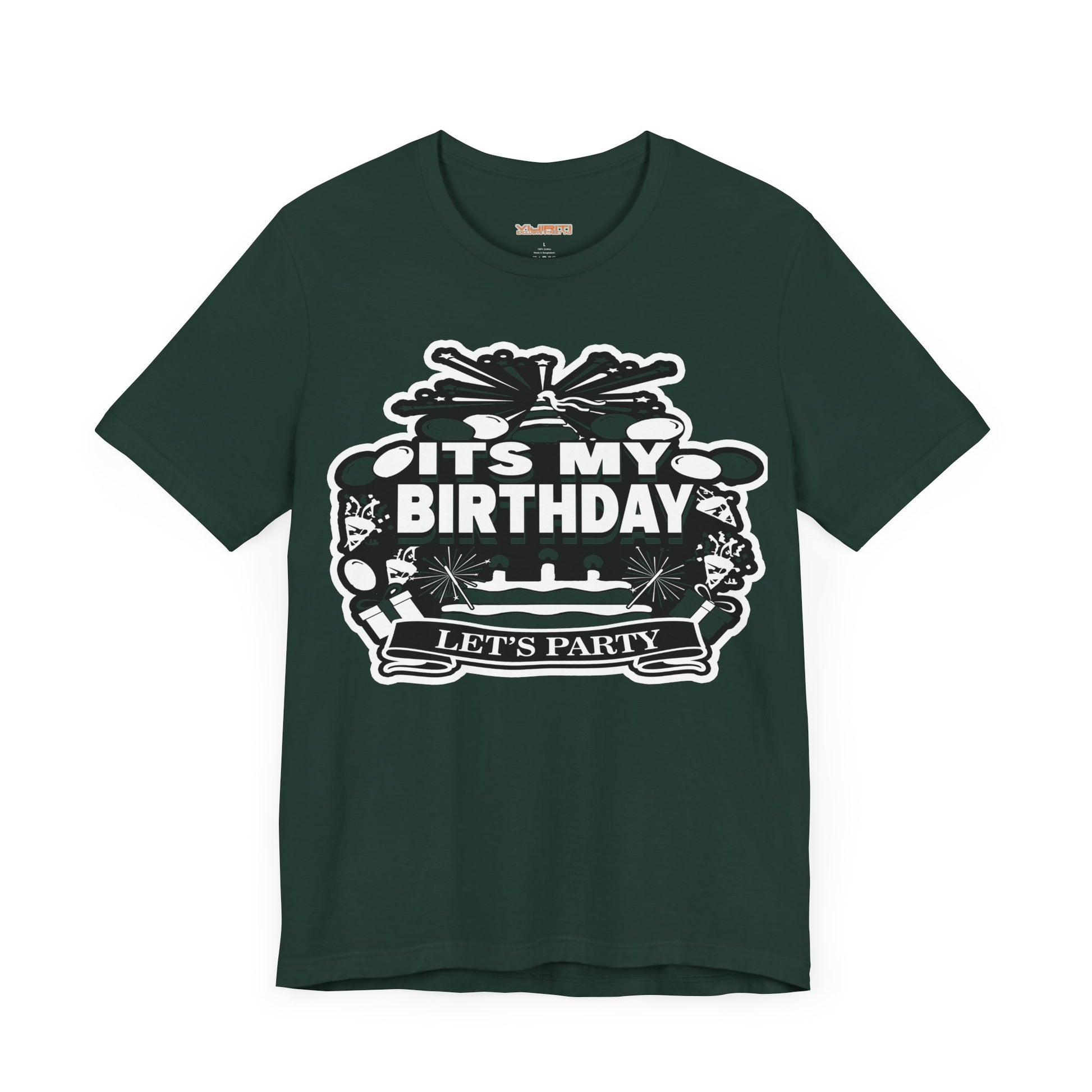IT'S MY BIRTHDAY SHIRT MULTICOLOR