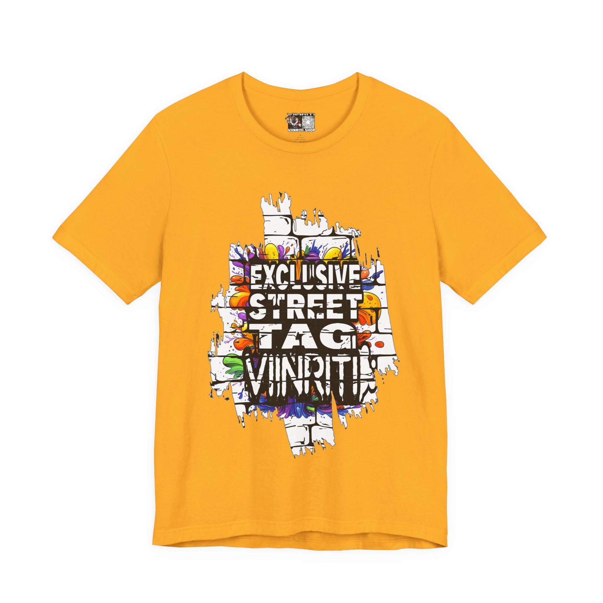 """"Viinriti Street Tag Graffiti Tee — "Exclusive Street Tag Vinniti" Graphic T-Shirt