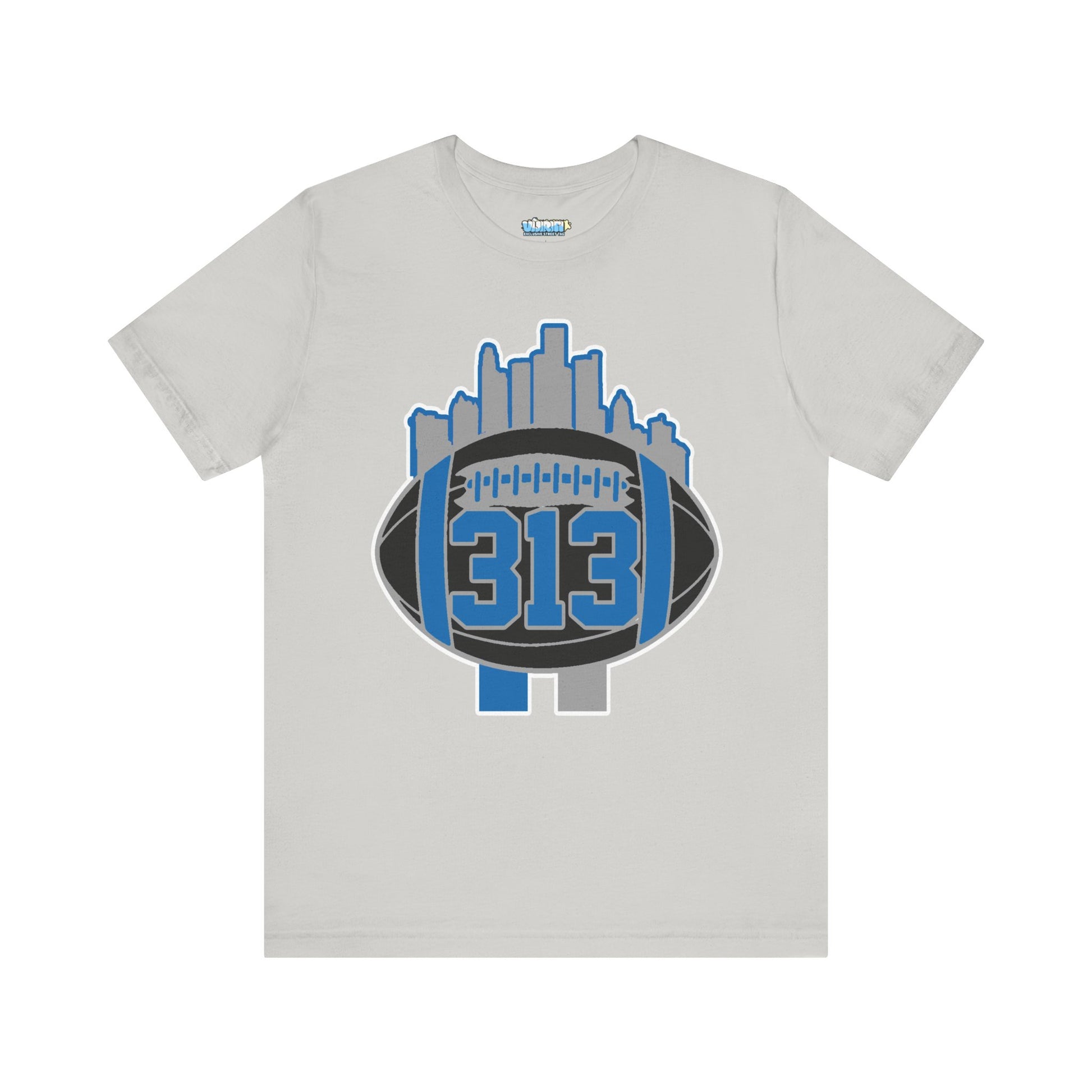LION NEW COLORS DETROIT 313 FOOT BALL SHIRT