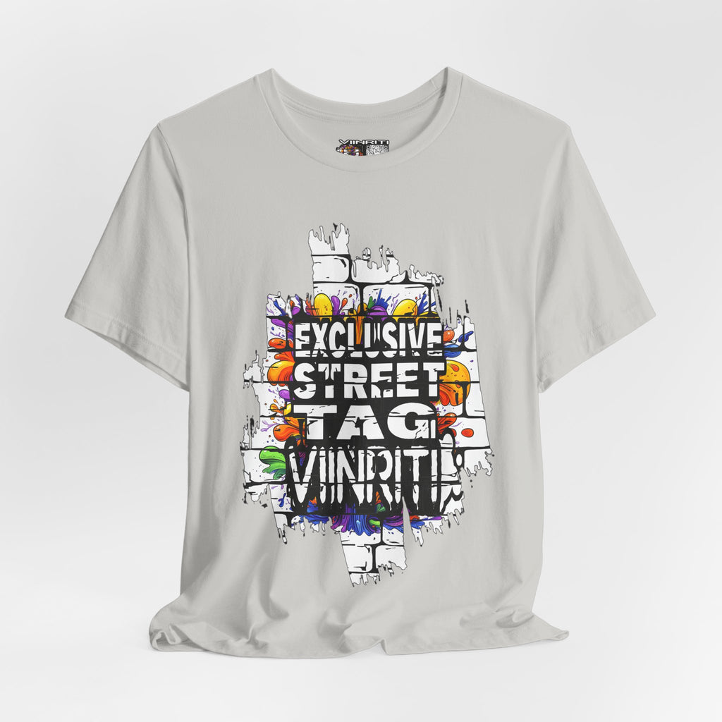 Viiriti Exclusive Street Tag Graffiti T-Shirt — "Exclusive Street Tag Vinnit" Urban Art Tee