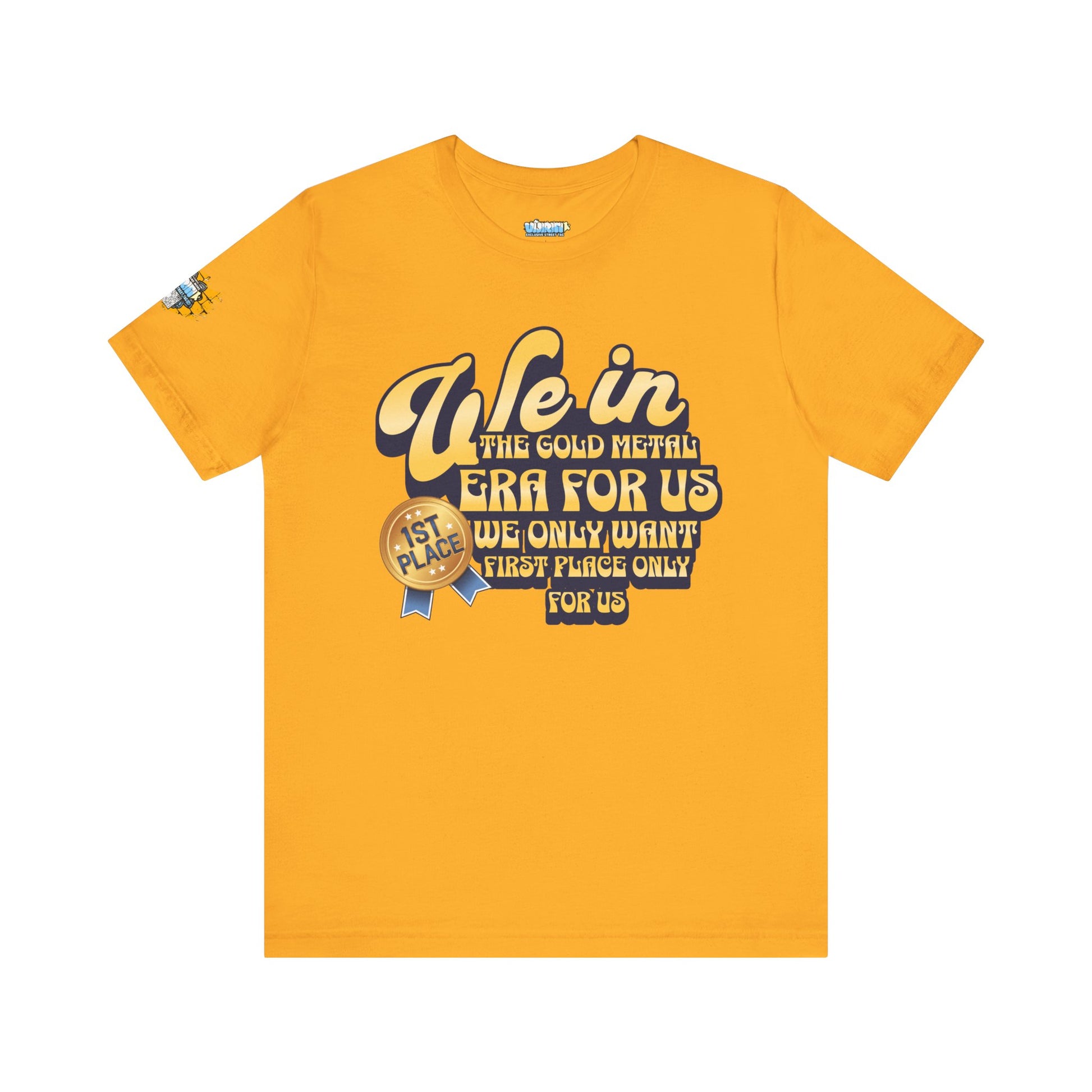 Gold Medal Winner Unisex Jersey Tee – Perfect for Champions and Athletic Celebrations