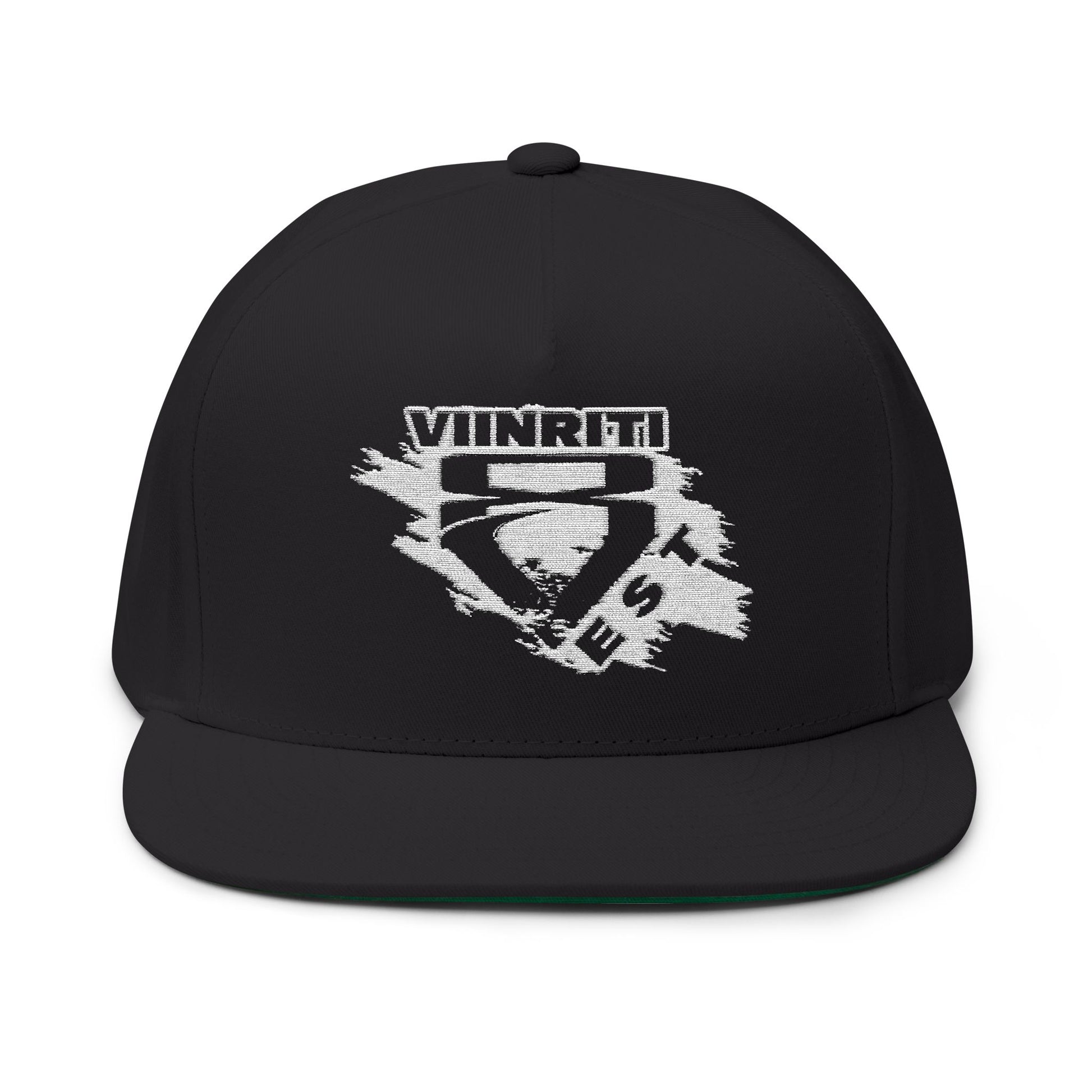 VIINRITI Embroidered Nevada Outline Flat Bill Cap – Distressed State Logo Snapback