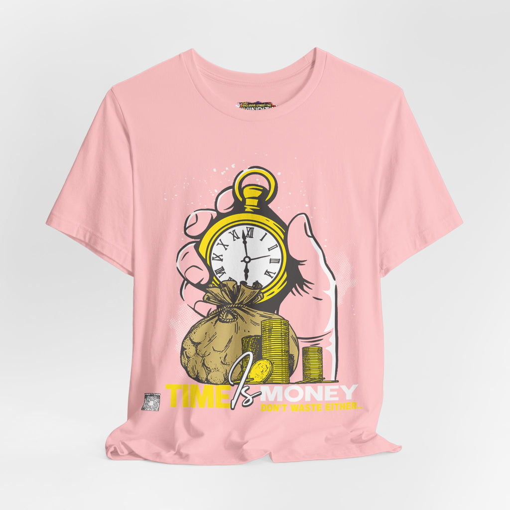 TIME IS MONEY Unisex Jersey Short Sleeve Tee