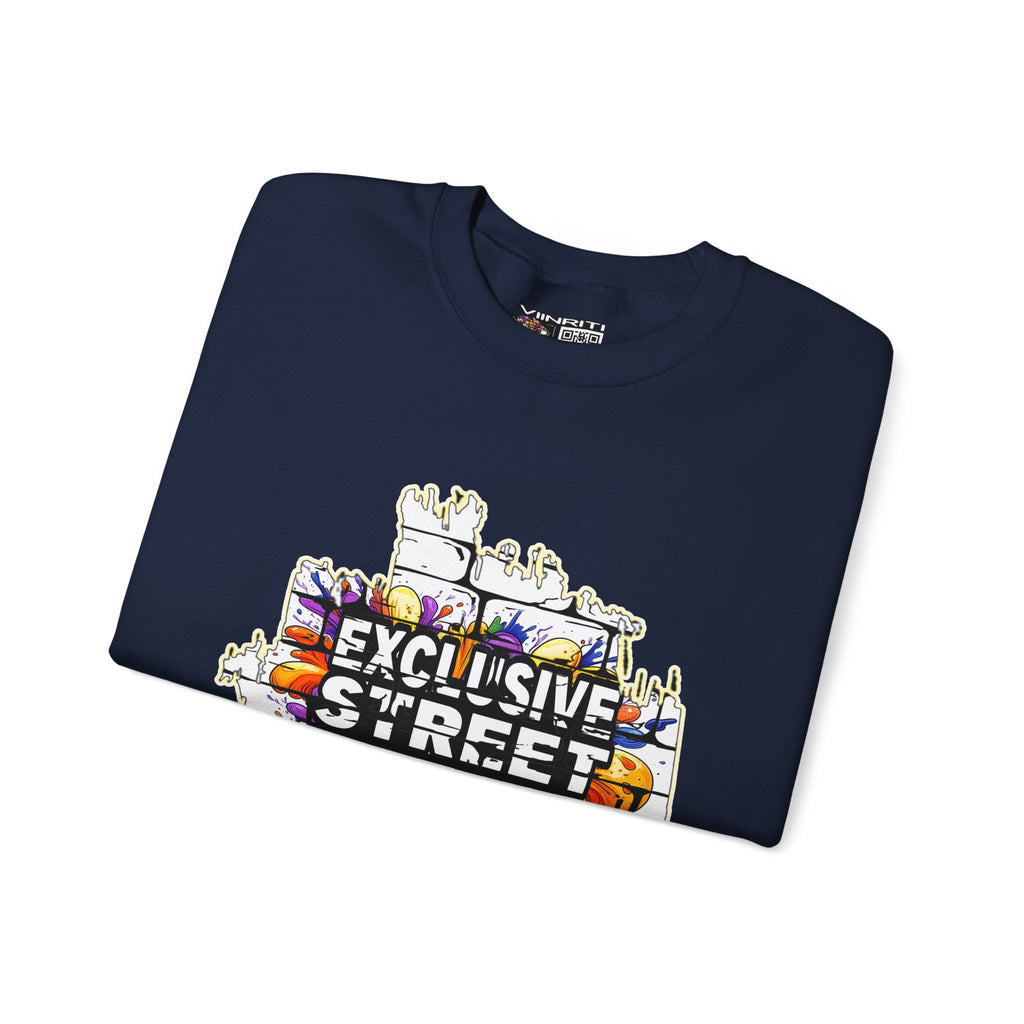 VIINRITI EXCLUSIVE Graffiti 'Exclusive Street Tag' Crewneck Sweatshirt