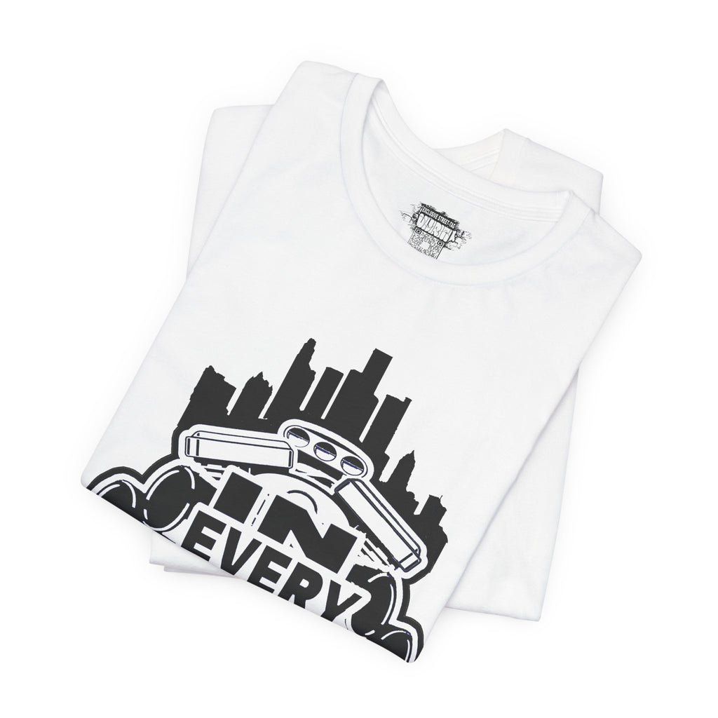 Detroit Big Pipes Unisex Tee, City Pride Shirt, Automotive Enthusiast Top, Casual Wear, Gift for Detroit Lovers