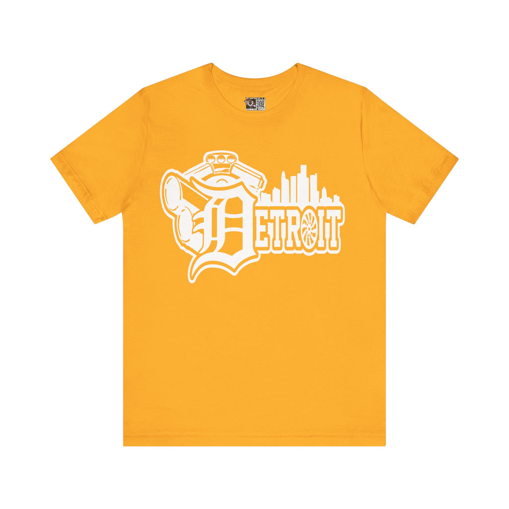 Detroit Skyline Tee — Vintage Motor City Logo T-Shirt