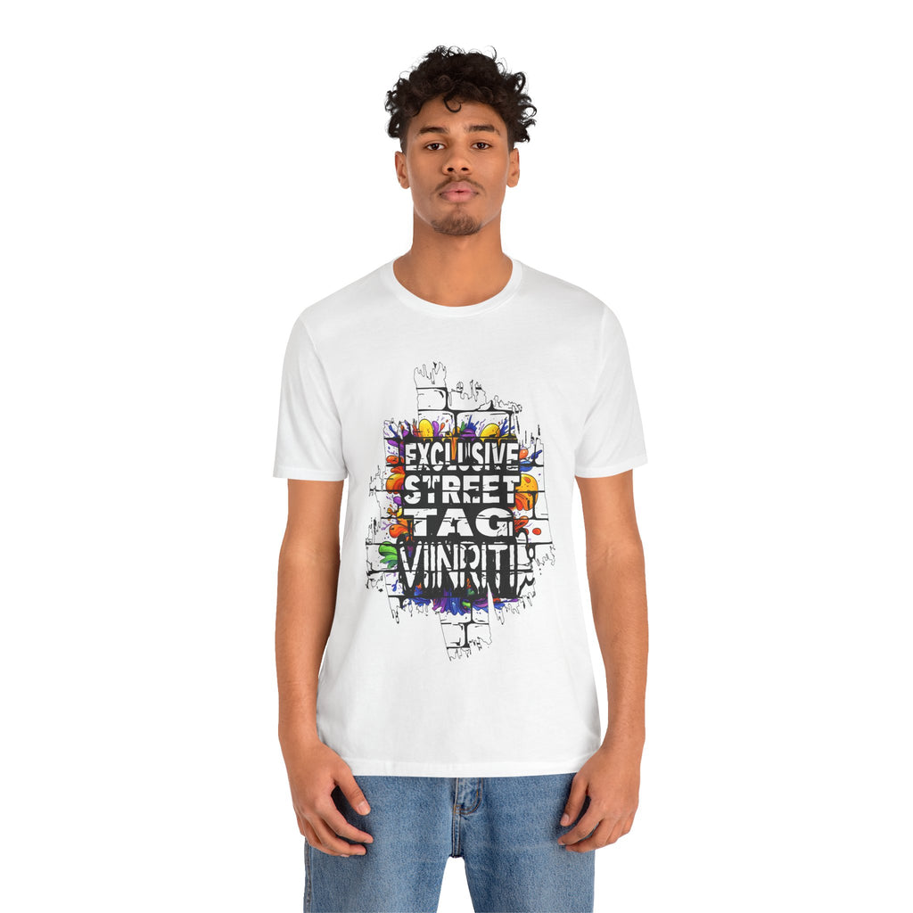 Viiriti Exclusive Street Tag Graffiti T-Shirt — "Exclusive Street Tag Vinnit" Urban Art Tee