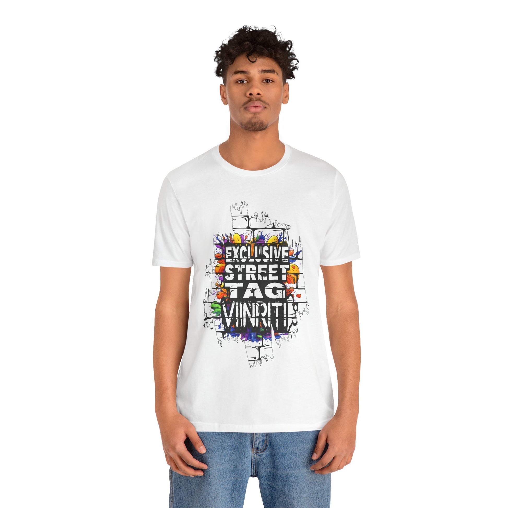 """"Viinriti Street Tag Graffiti Tee — "Exclusive Street Tag Vinniti" Graphic T-Shirt