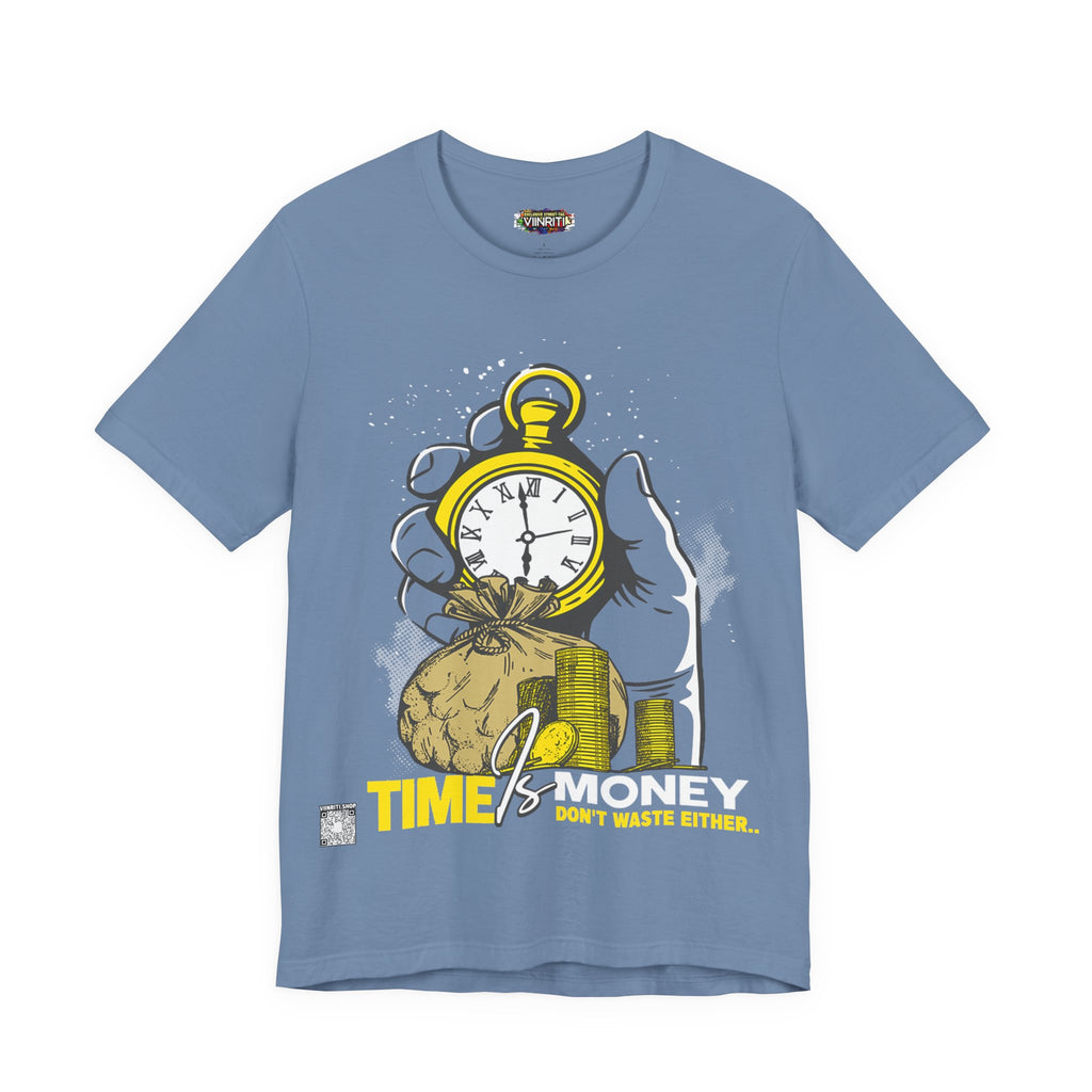 TIME IS MONEY Unisex Jersey Short Sleeve Tee