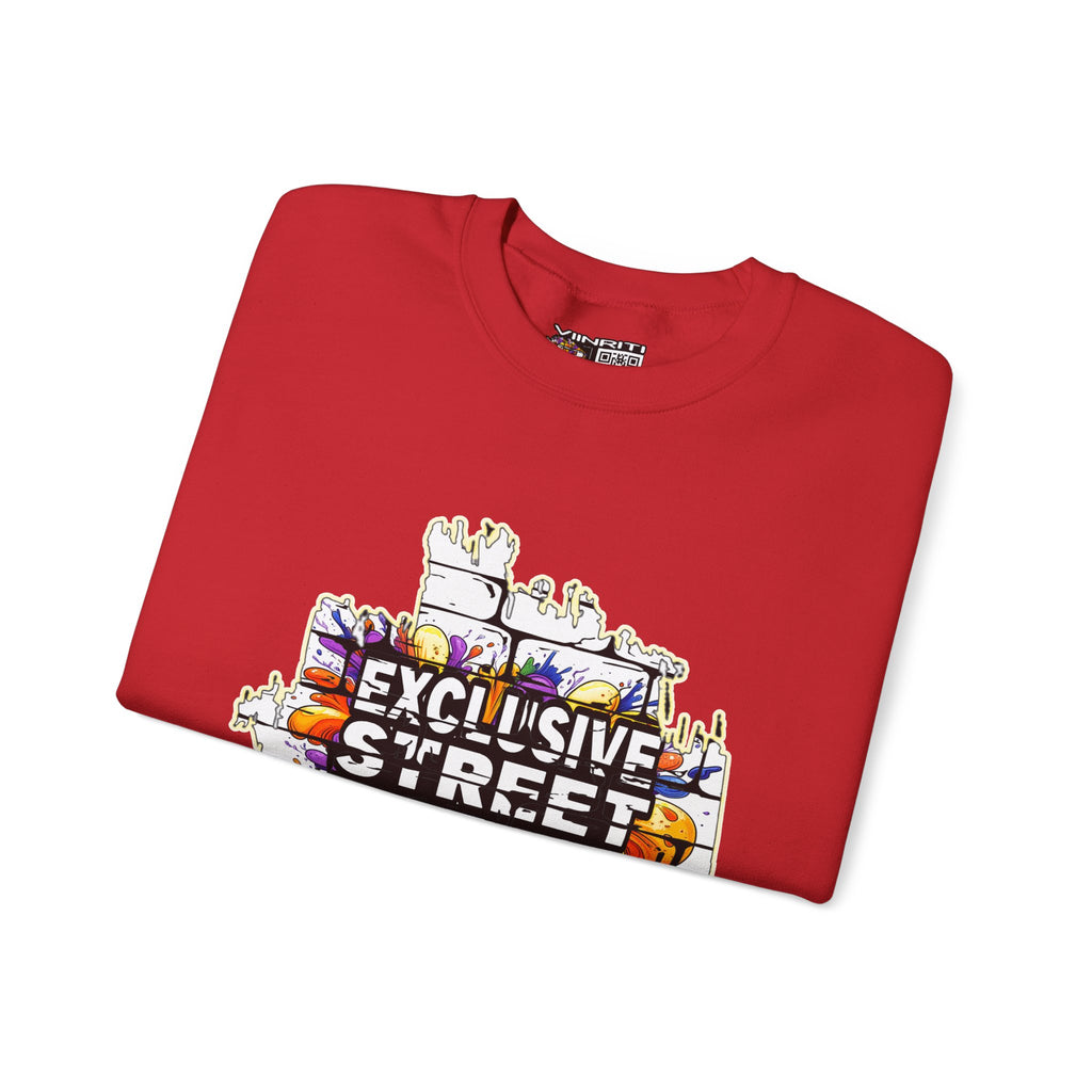 VIINRITI EXCLUSIVE Graffiti 'Exclusive Street Tag' Crewneck Sweatshirt