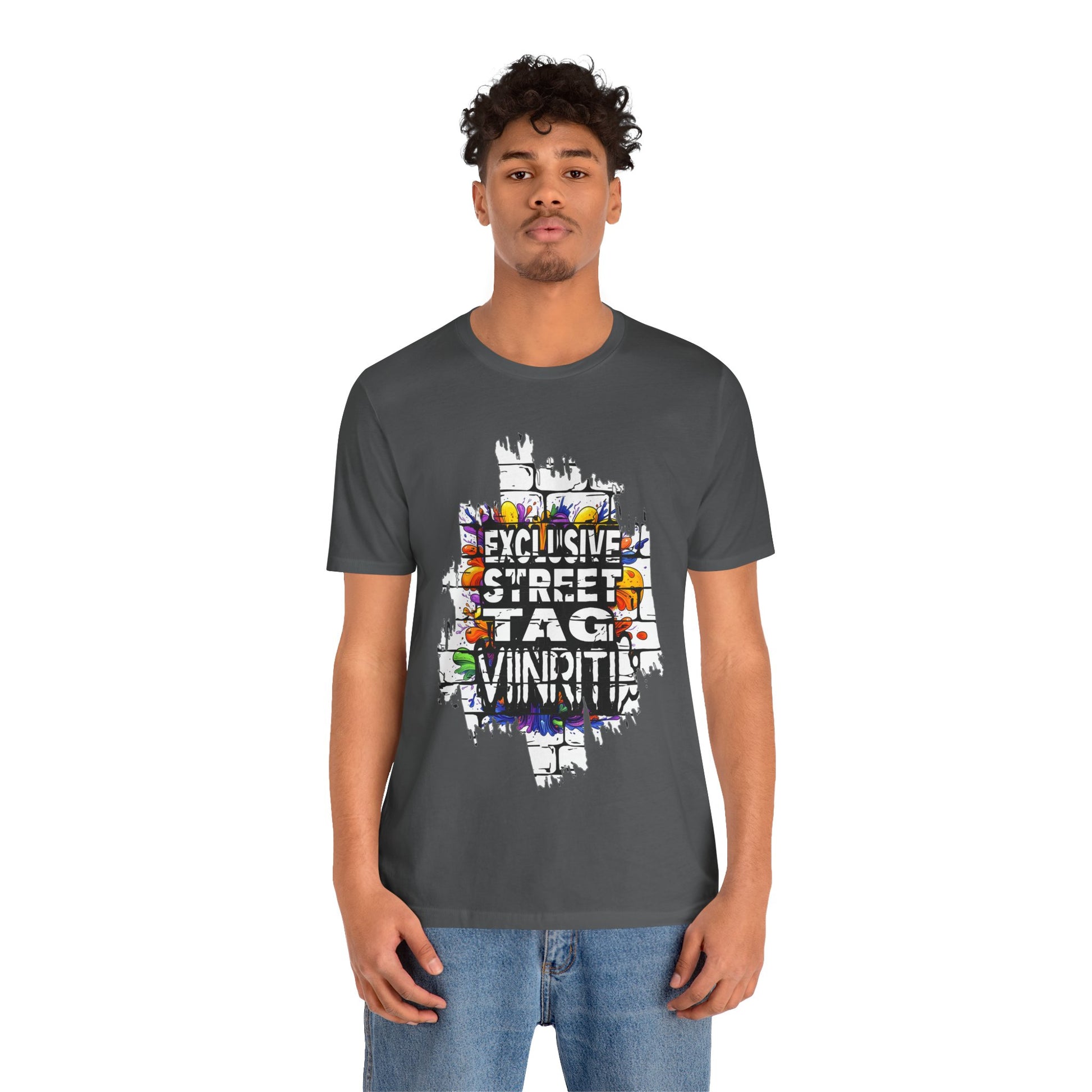 """"Viinriti Street Tag Graffiti Tee — "Exclusive Street Tag Vinniti" Graphic T-Shirt
