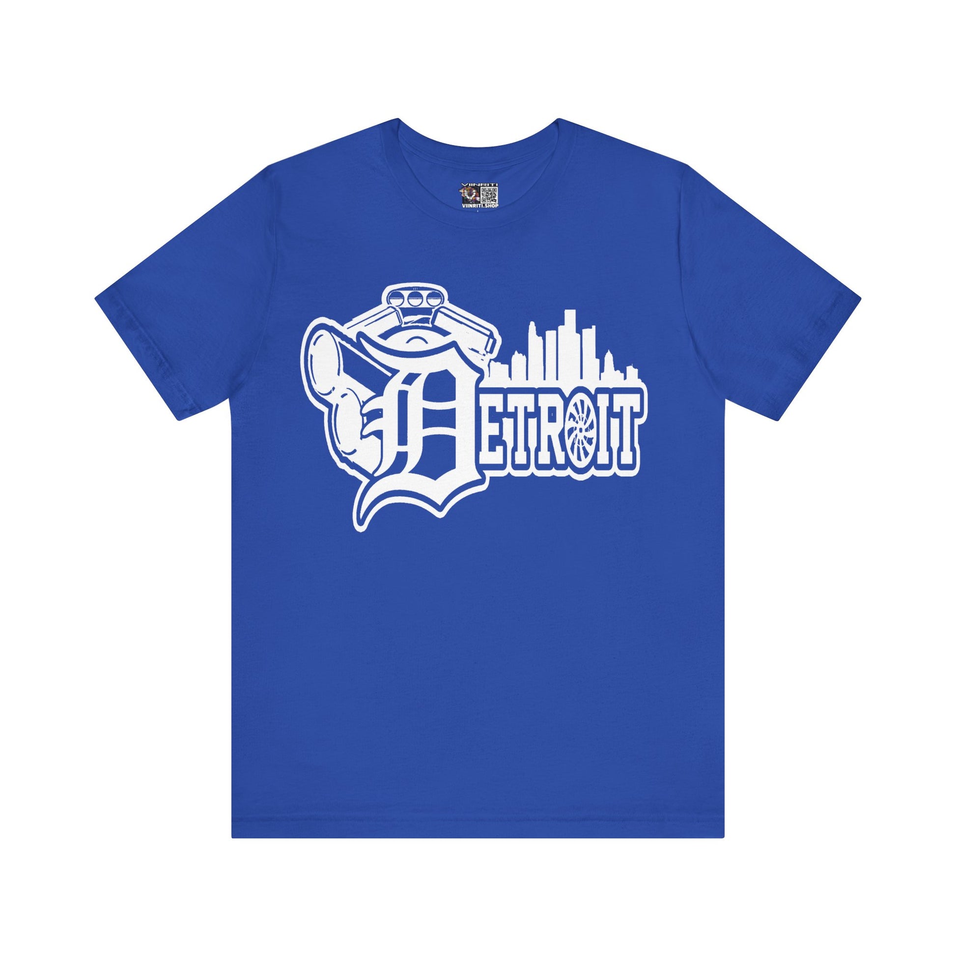 Detroit Skyline Tee — Vintage Motor City Logo T-Shirt