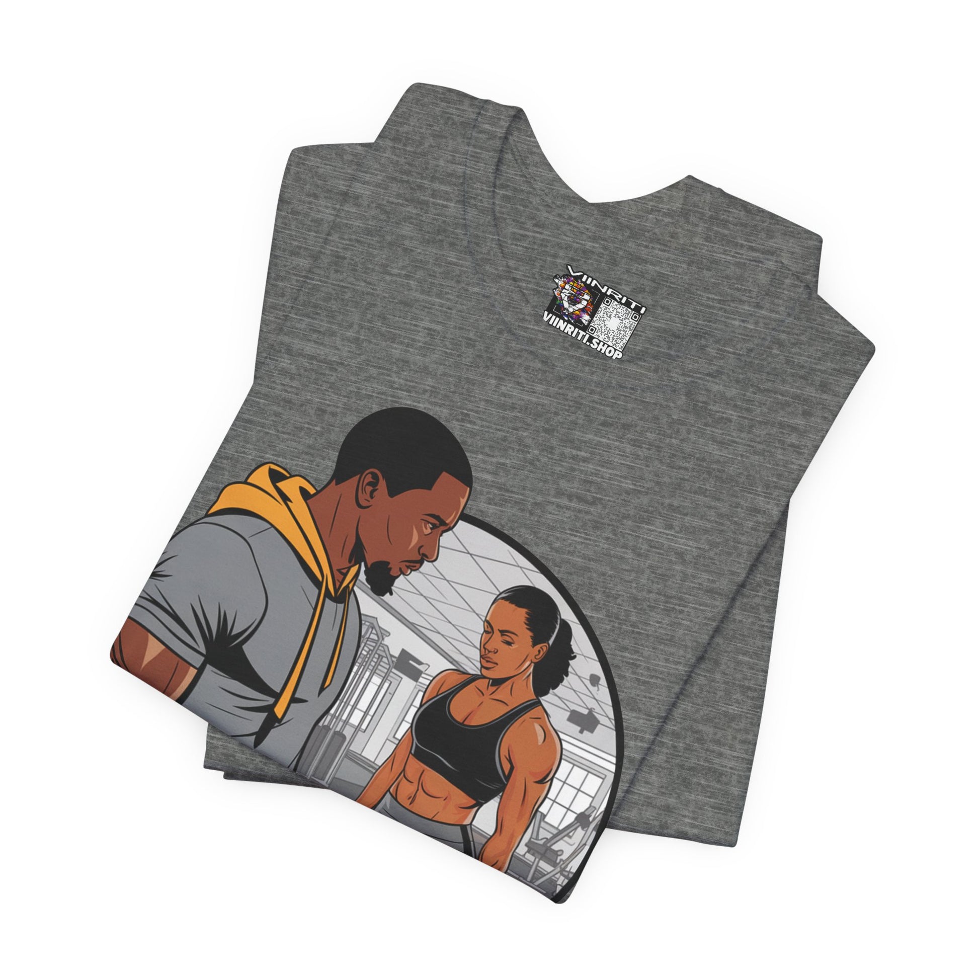 Gym Vibes T‑Shirt — “I’m a Man That Like the Girls That Be in the Gym” Fitness Tee