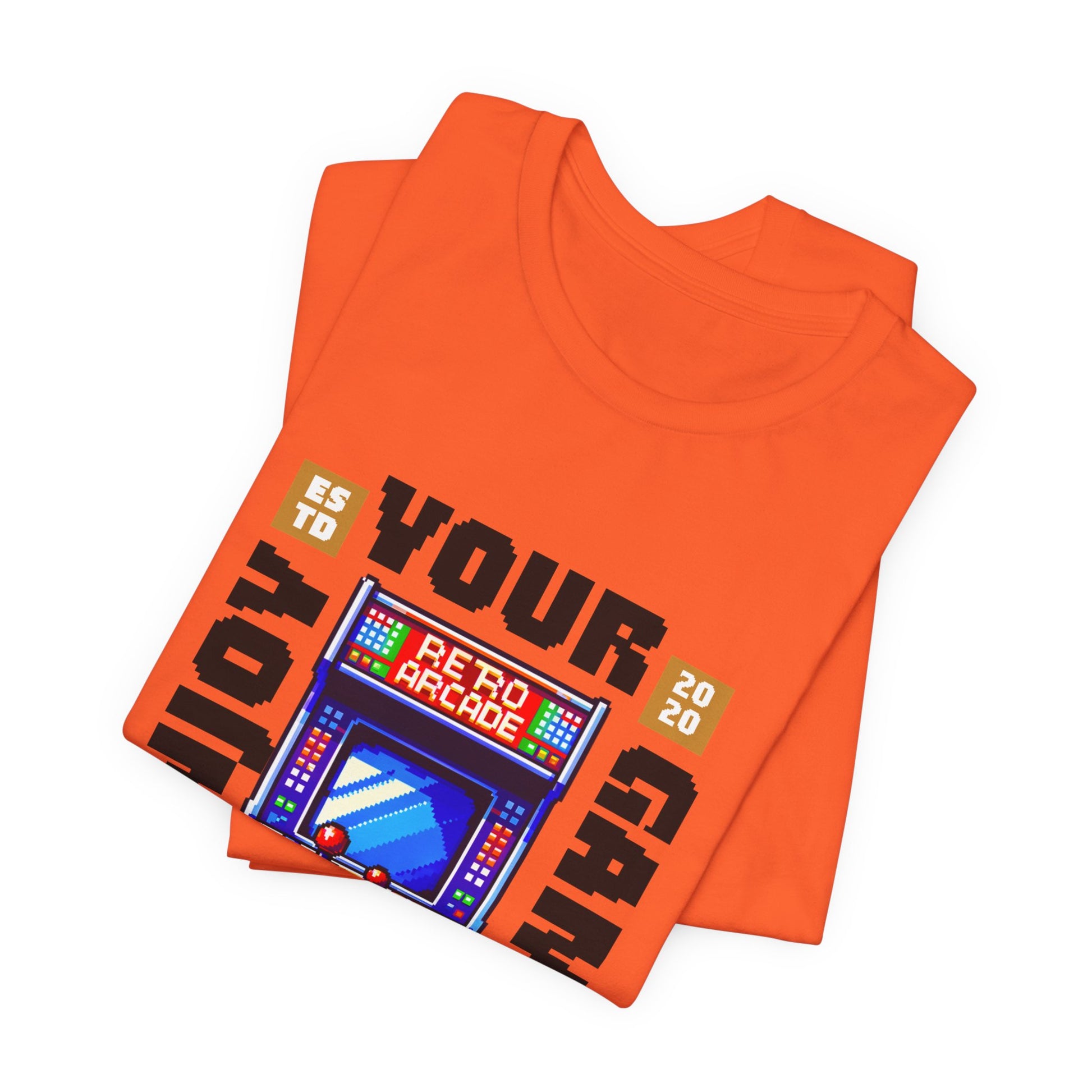 """"''Retro Arcade T-Shirt — Enjoy Your Game Vintage Gaming Tee